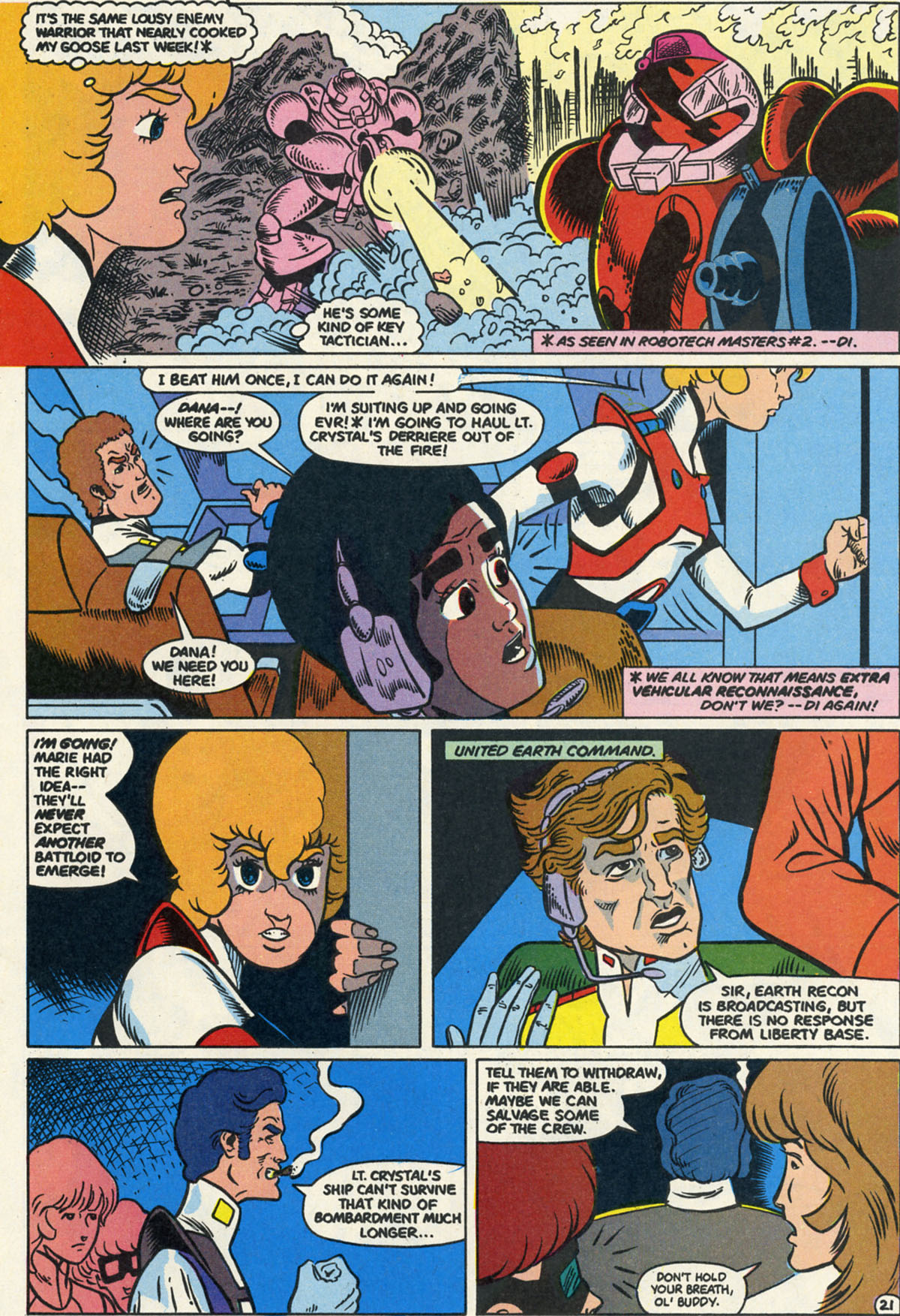 Read online Robotech Masters comic -  Issue #3 - 28