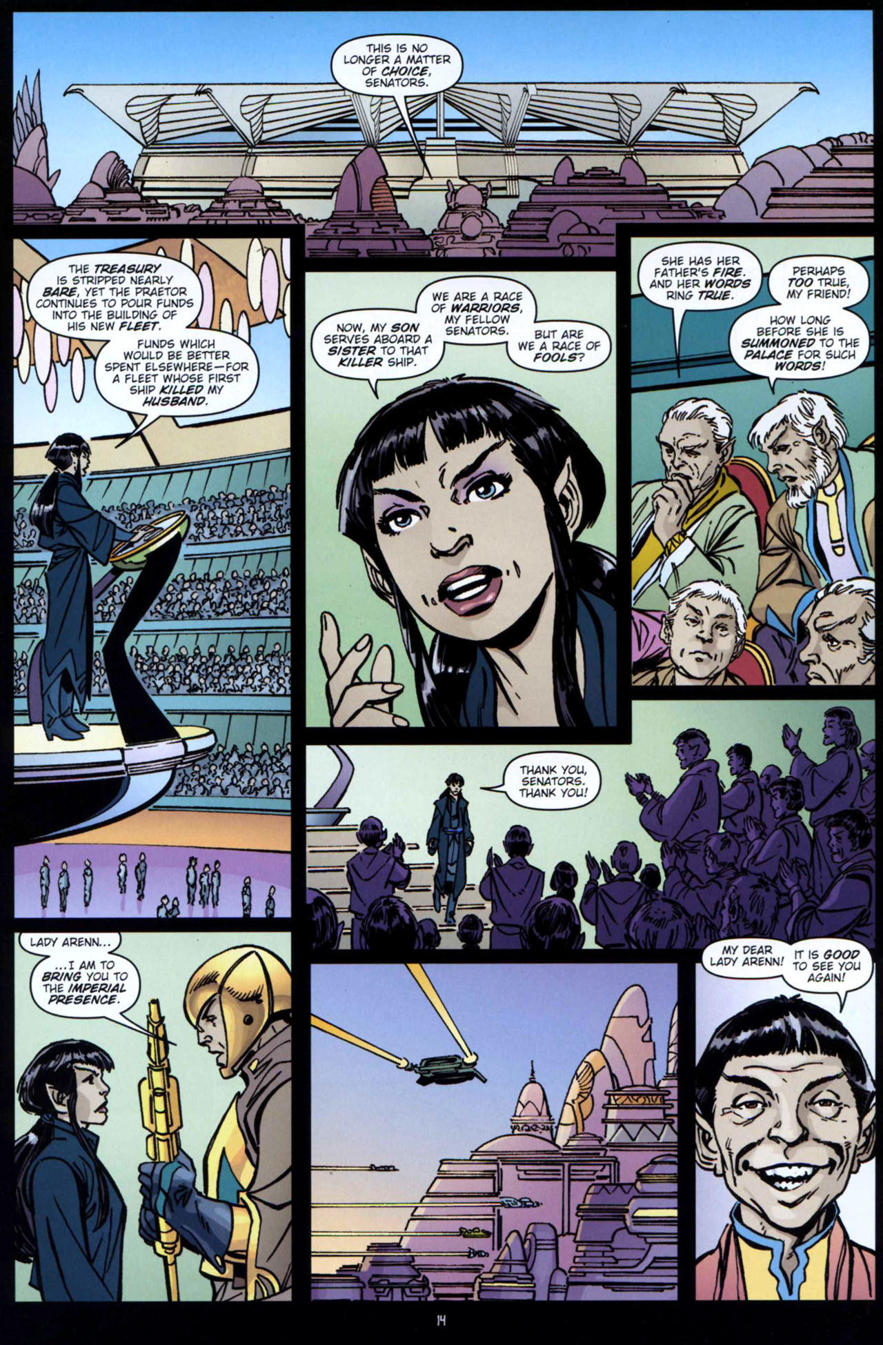 Read online Star Trek: Romulans - The Hollow Crown comic -  Issue #1 - 15