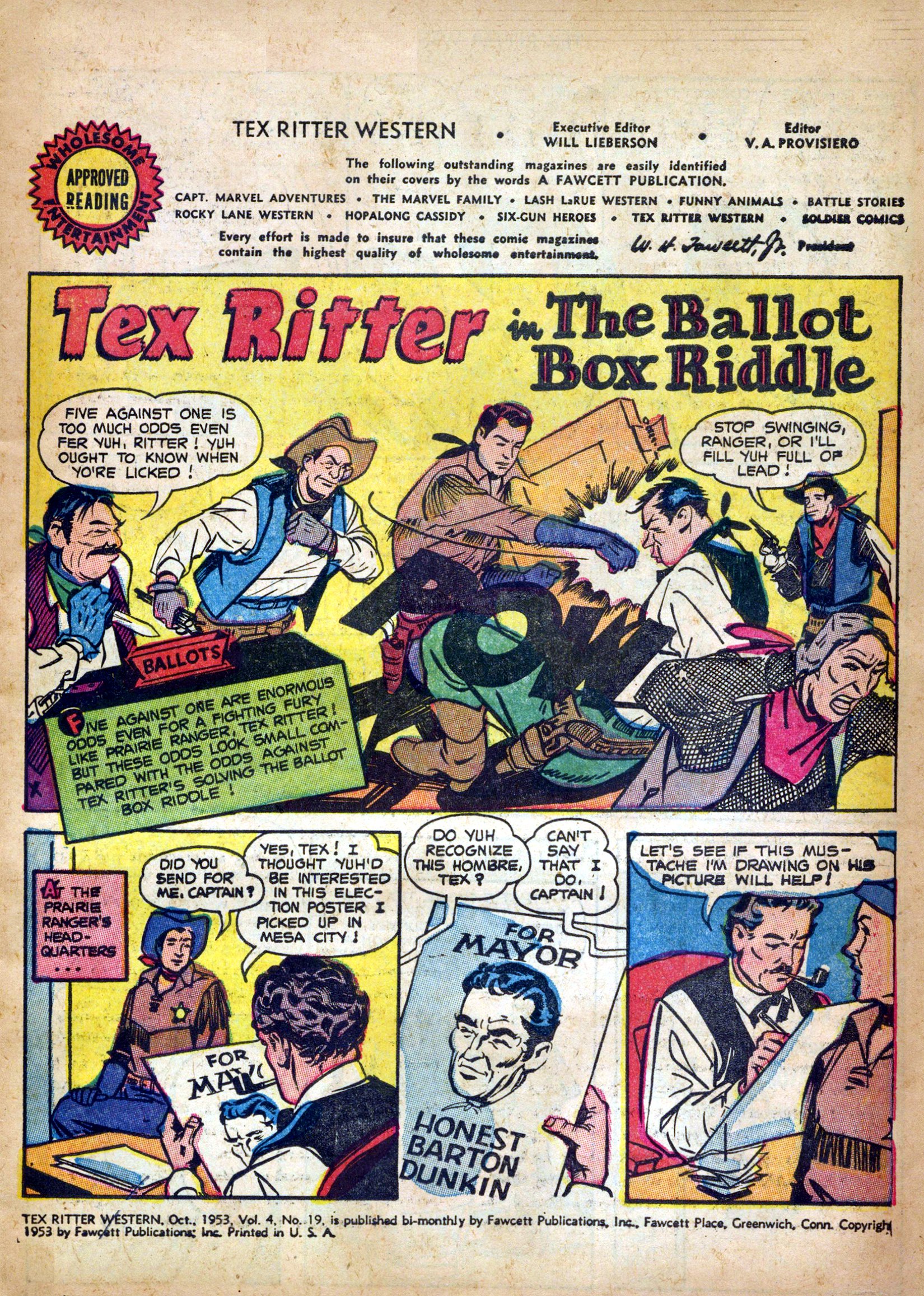 Read online Tex Ritter Western comic -  Issue #19 - 3