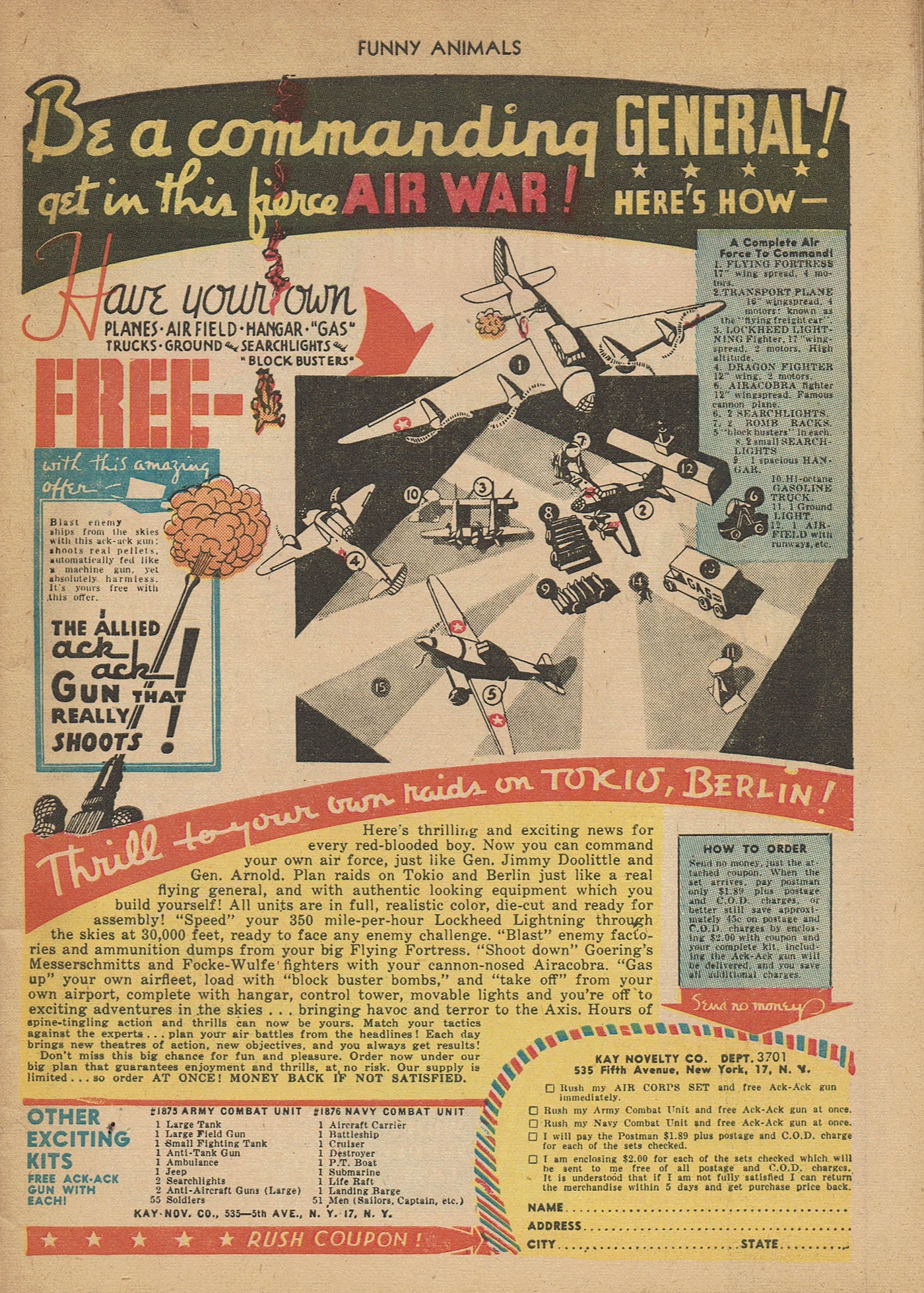 Read online Fawcett's Funny Animals comic -  Issue #14 - 3