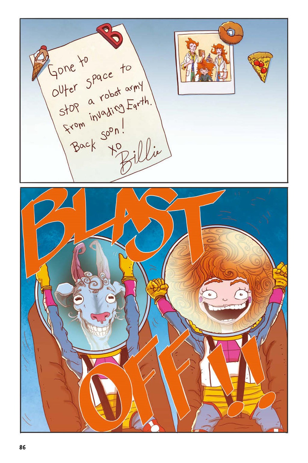 Read online Billie Blaster and the Robot Army From Outer Space comic -  Issue # TPB (Part 1) - 89