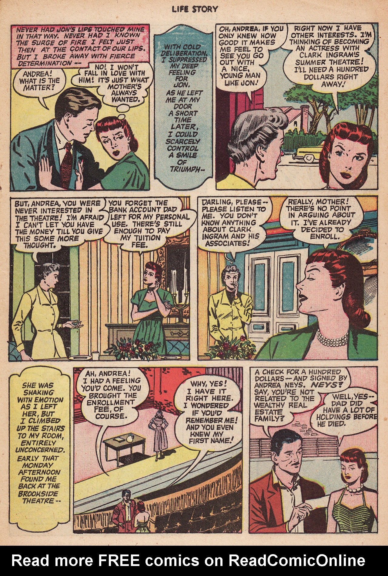 Read online Life Story comic -  Issue #25 - 19