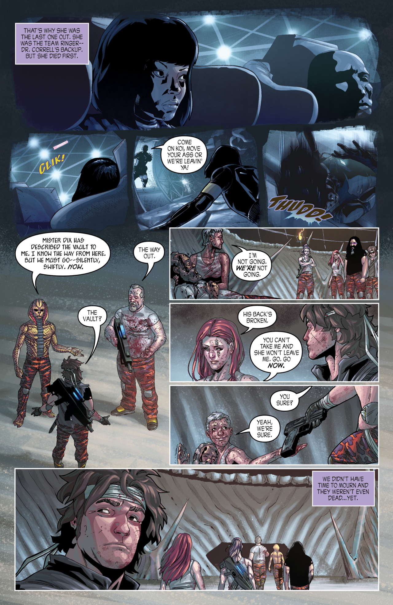 Read online John Carpenter's Tales of Science Fiction: HELL comic -  Issue #8 - 8