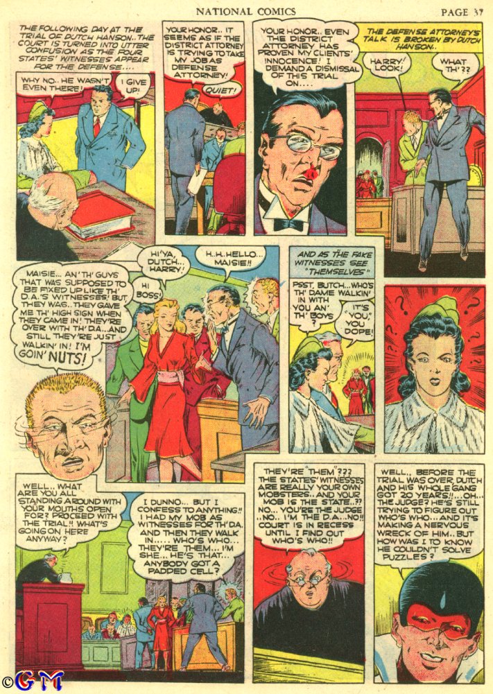 Read online National Comics comic -  Issue #18 - 39