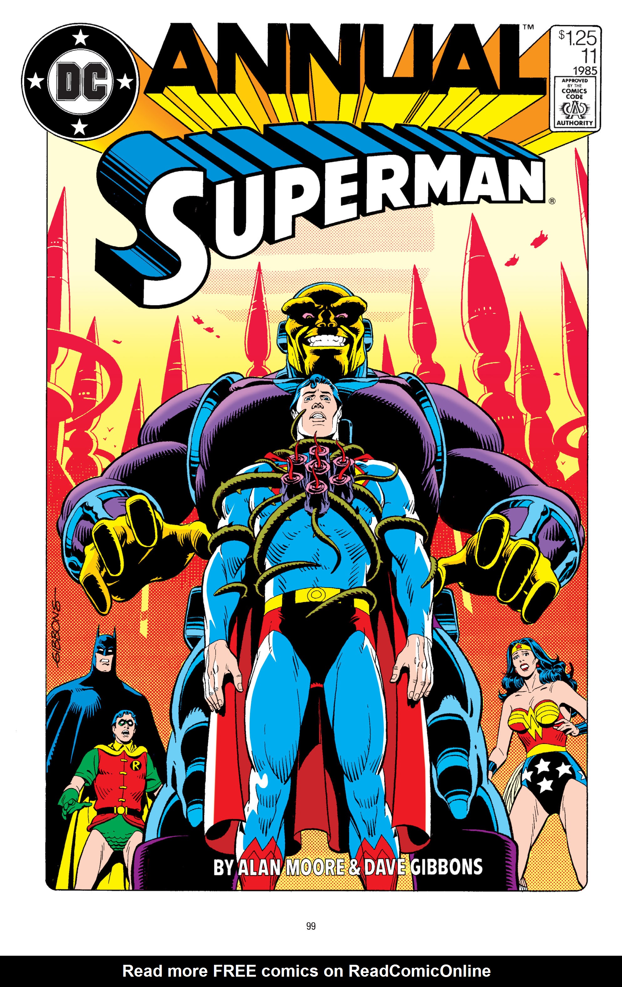 Read online Superman vs. Mongul comic -  Issue # TPB - 100
