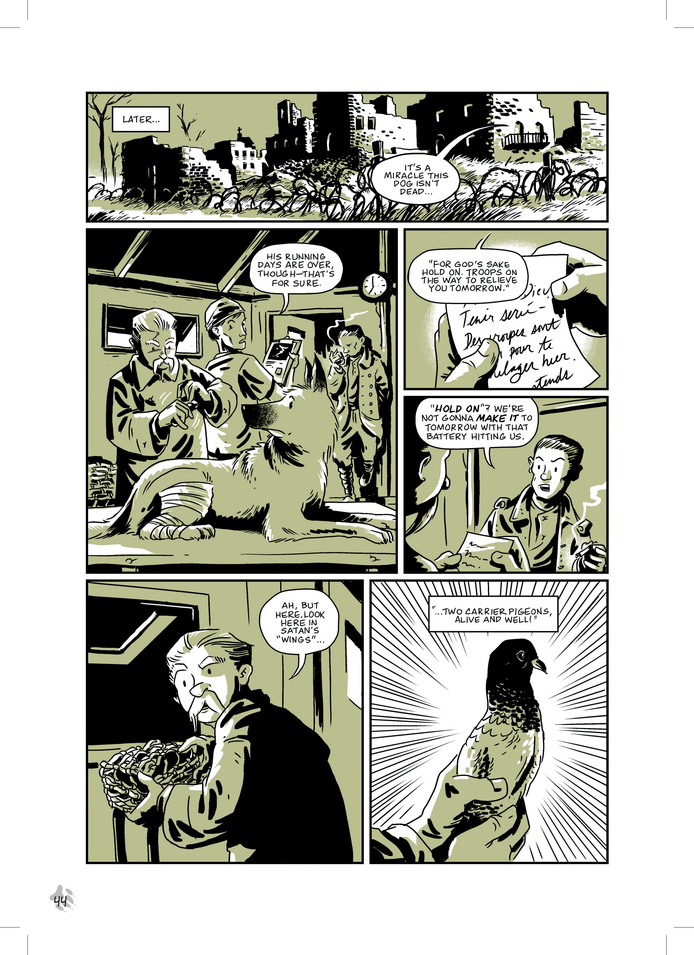 Read online Four-Fisted Tales: Animals in Combat comic -  Issue # TPB - 45