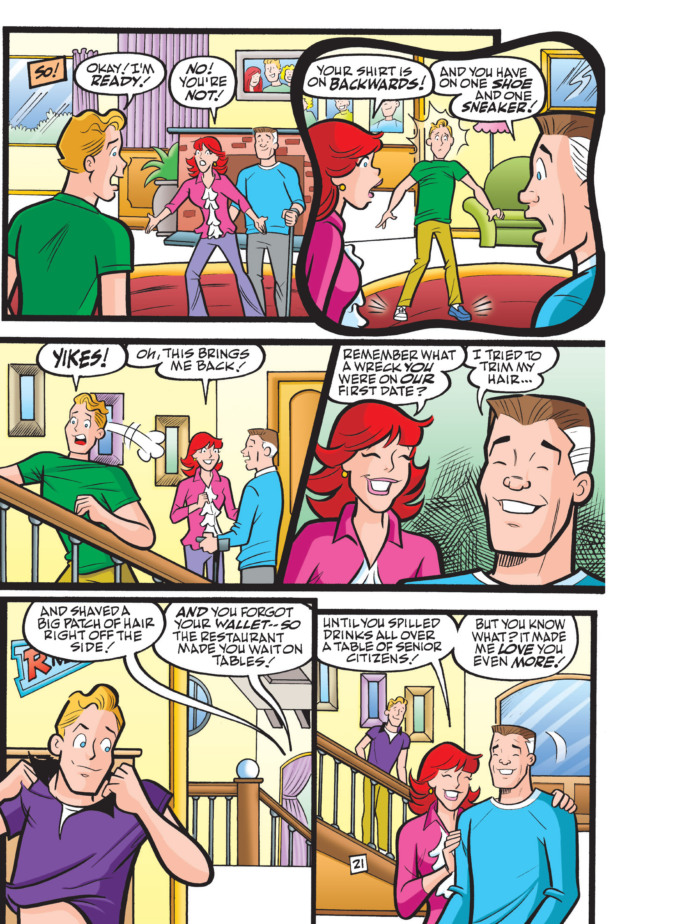 Read online Archie 75th Anniversary Digest comic -  Issue #1 - 167