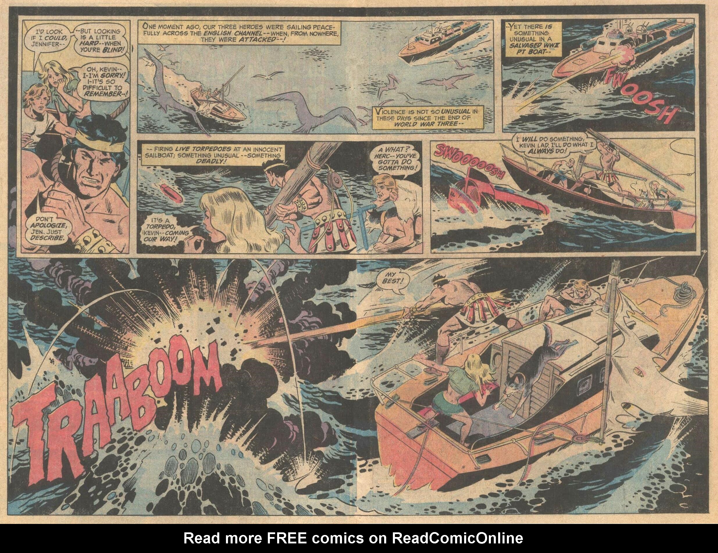 Read online Hercules Unbound comic -  Issue #4 - 4