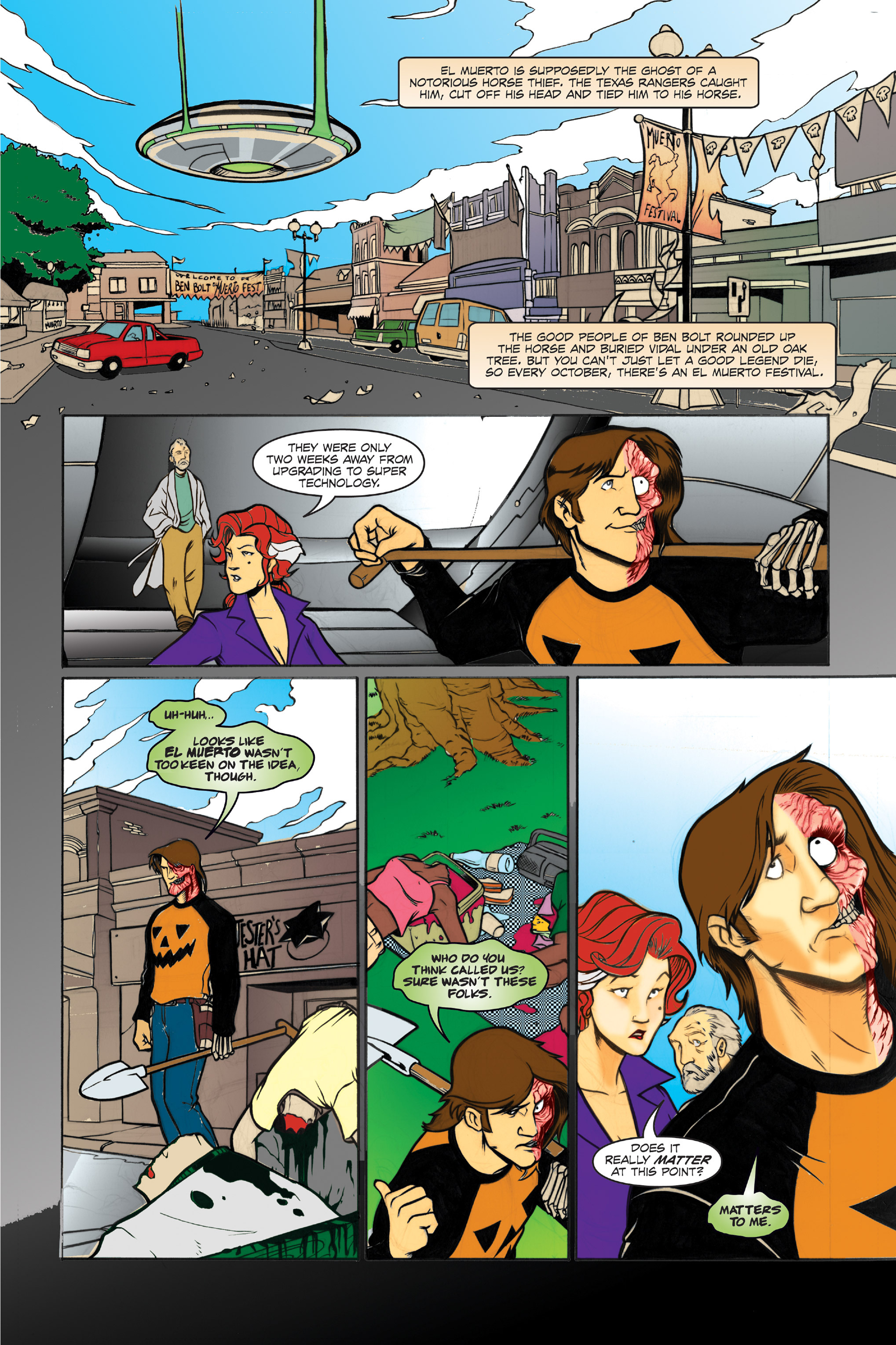 Read online Halloween Man comic -  Issue #6 - 38