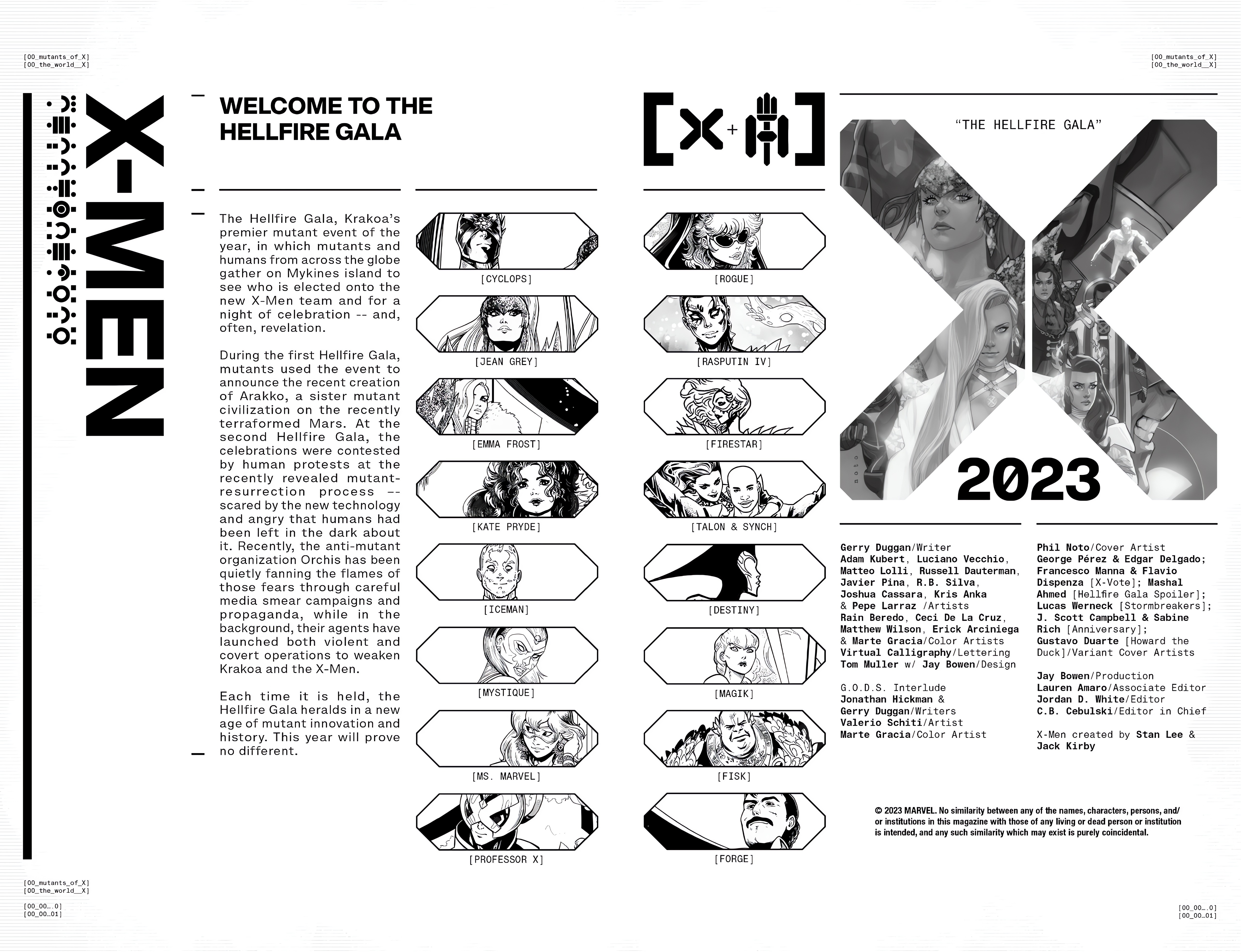 Read online X-Men: Hellfire Gala (2023) comic -  Issue # Full - 7