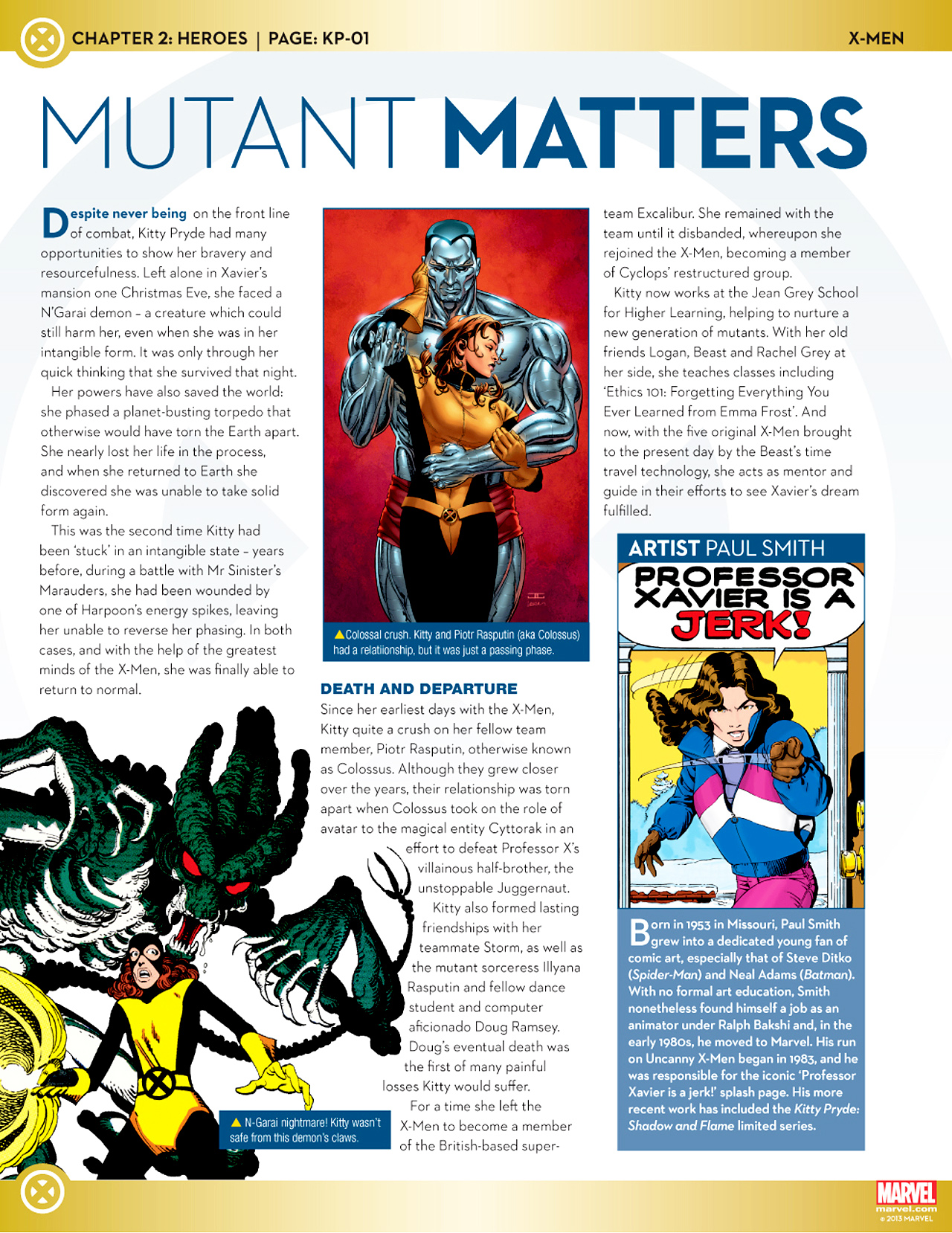 Read online Marvel Fact Files comic -  Issue #21 - 31