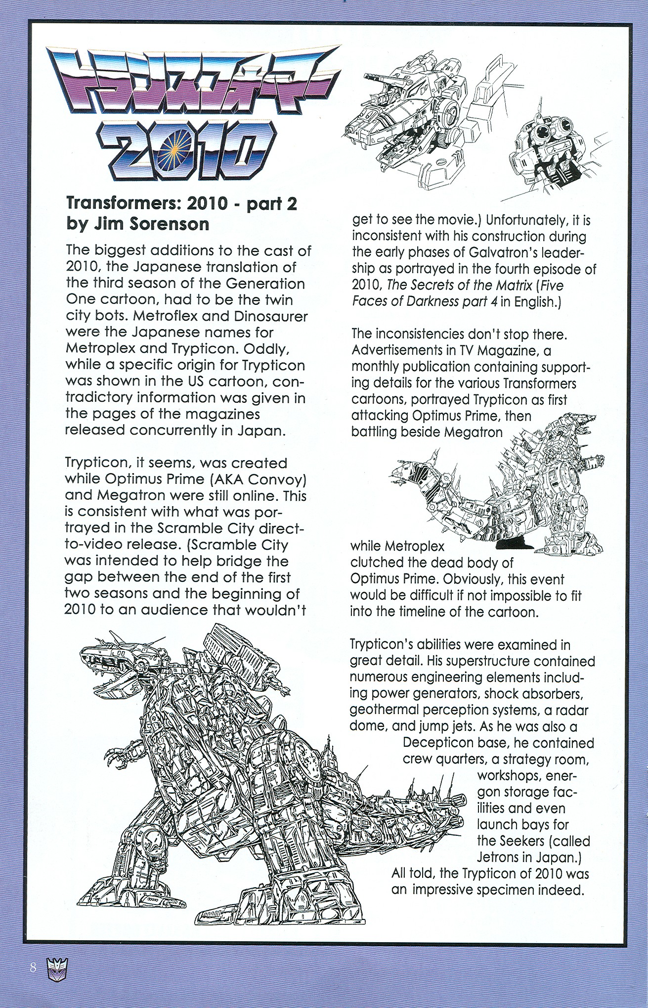 Read online Transformers: Collectors' Club comic -  Issue #32 - 8