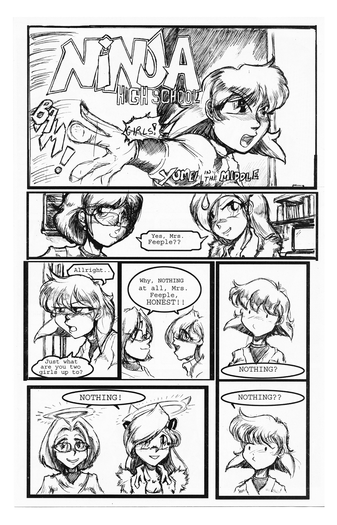 Read online Ninja High School Swimsuit comic -  Issue #2002 - 19