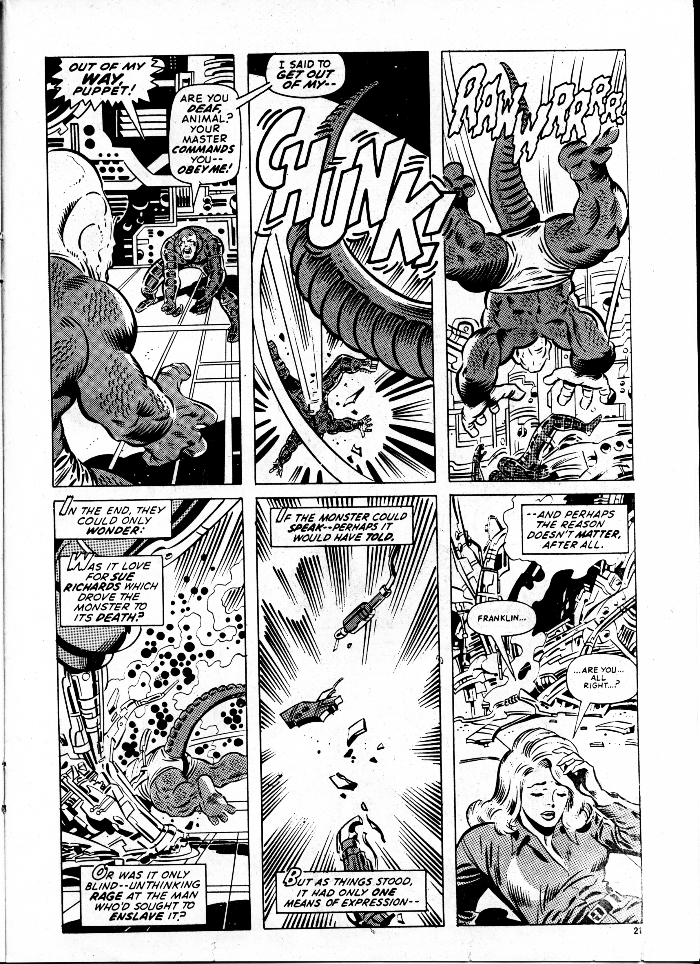 Read online Fantastic Four (1982) comic -  Issue #3 - 21