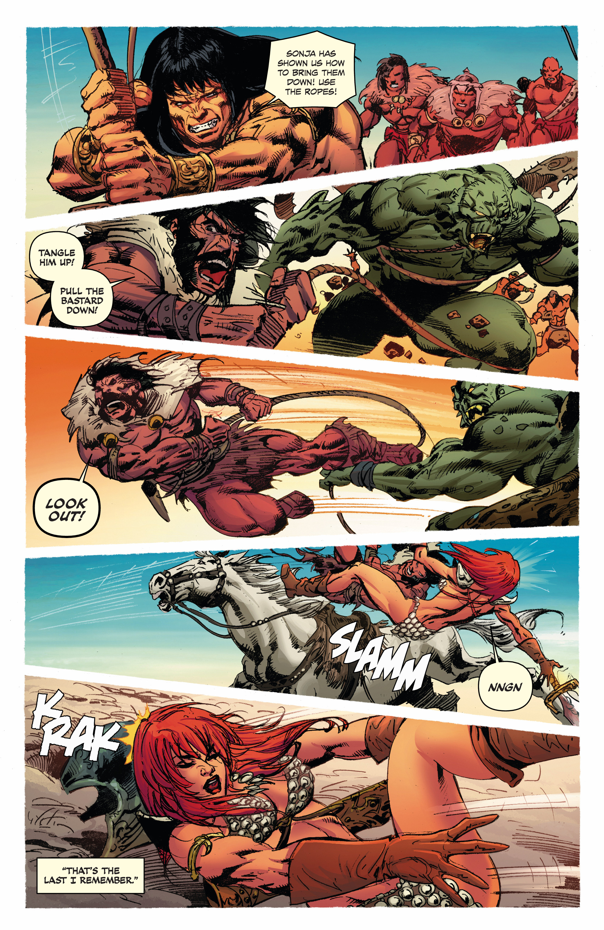 Read online Red Sonja/Conan comic -  Issue # _TPB - 45