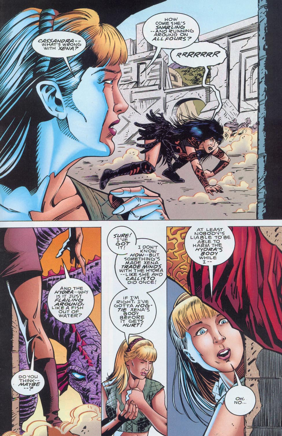 Read online Xena: Warrior Princess vs Callisto comic -  Issue #1 - 23