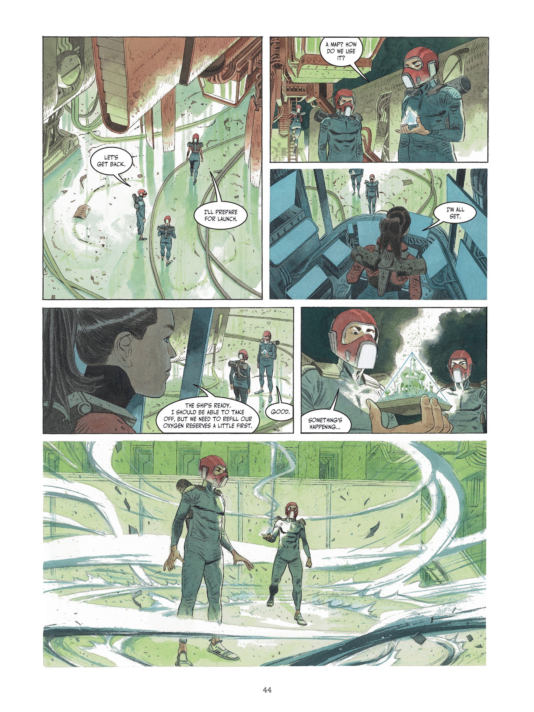 Read online Project ARKA: Into the Dark Unknown comic -  Issue # TPB - 45
