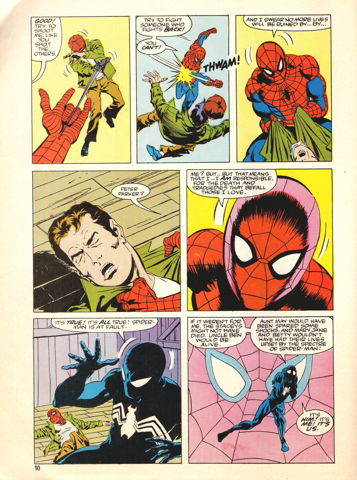 Read online Spider-Man Special comic -  Issue #1986S - 10