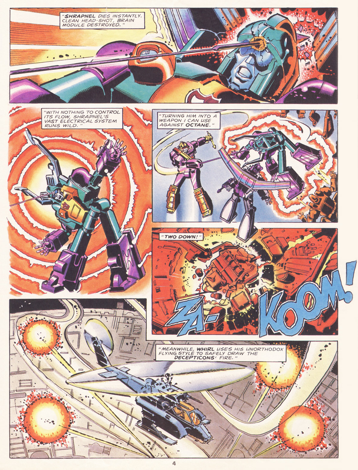 Read online The Transformers (UK) comic -  Issue #82 - 4