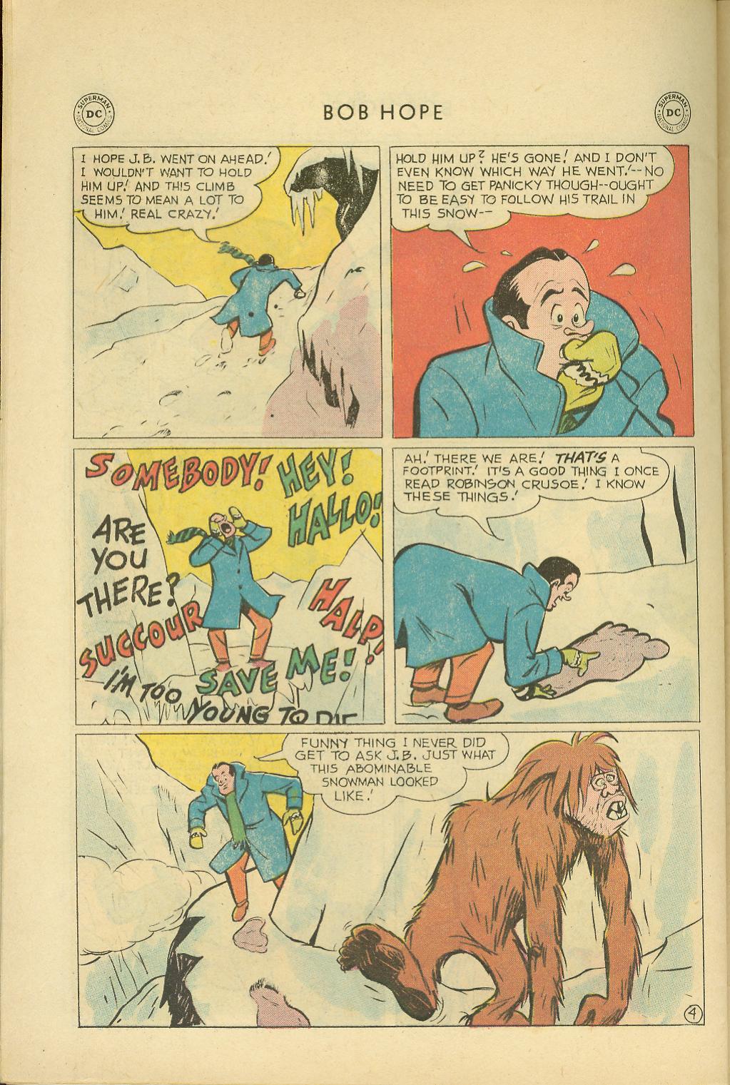 Read online The Adventures of Bob Hope comic -  Issue #54 - 28