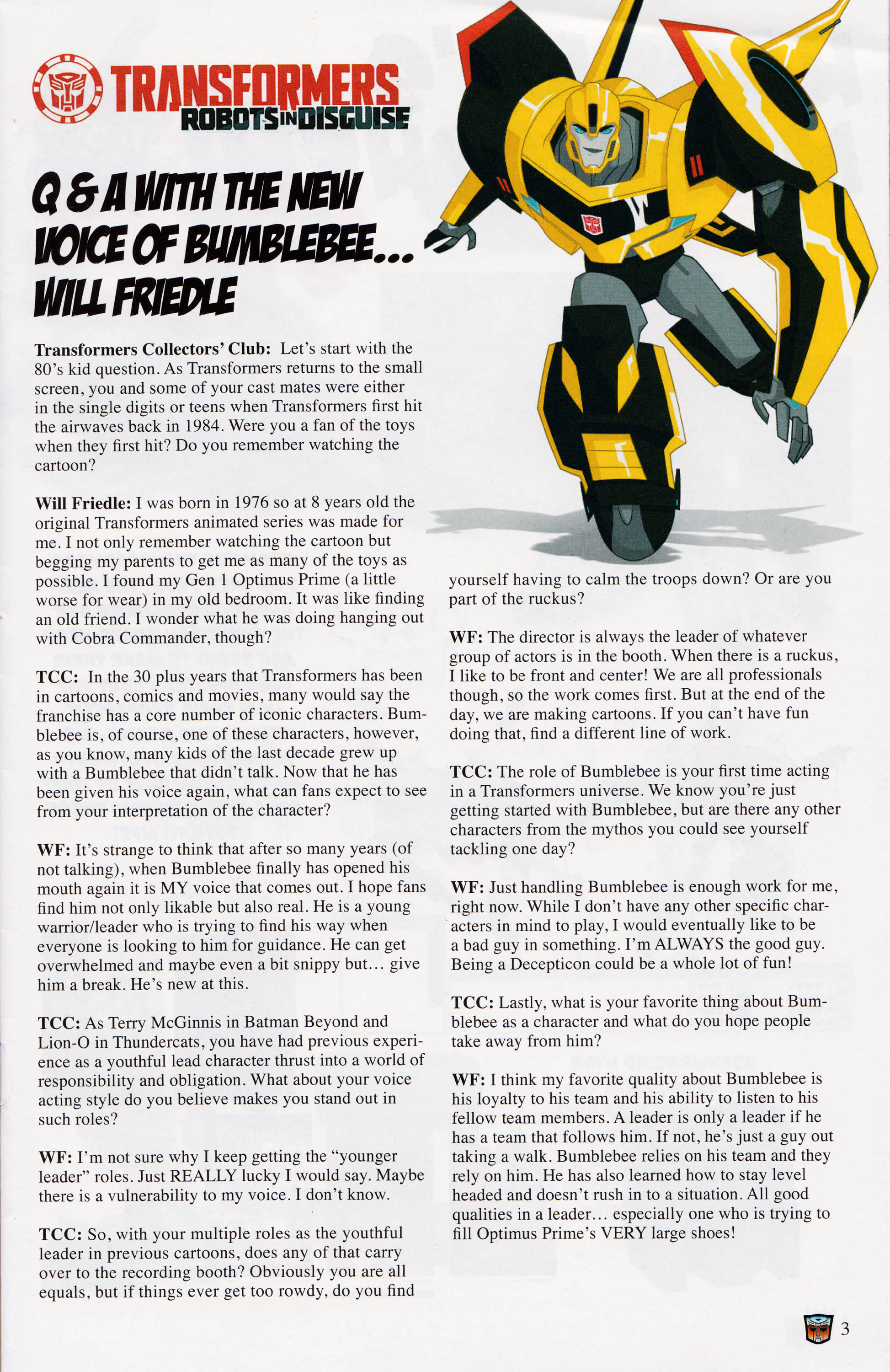 Read online Transformers: Collectors' Club comic -  Issue #63 - 3