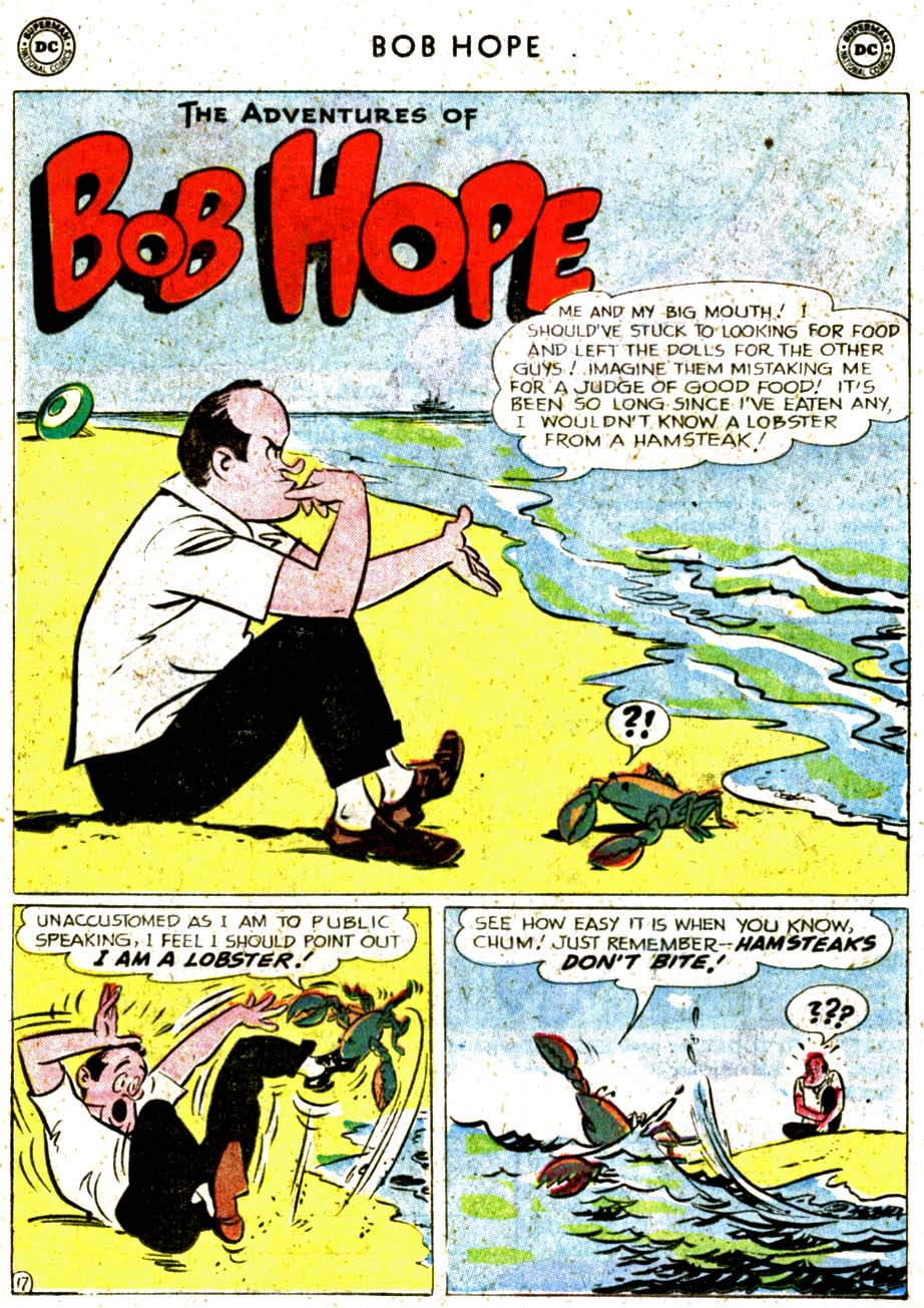 Read online The Adventures of Bob Hope comic -  Issue #75 - 24