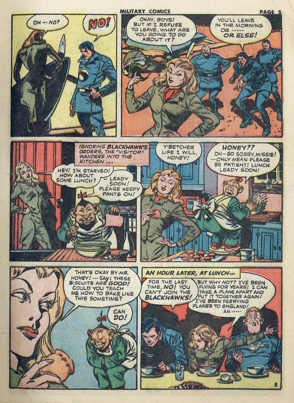Read online Military Comics comic -  Issue #20 - 7