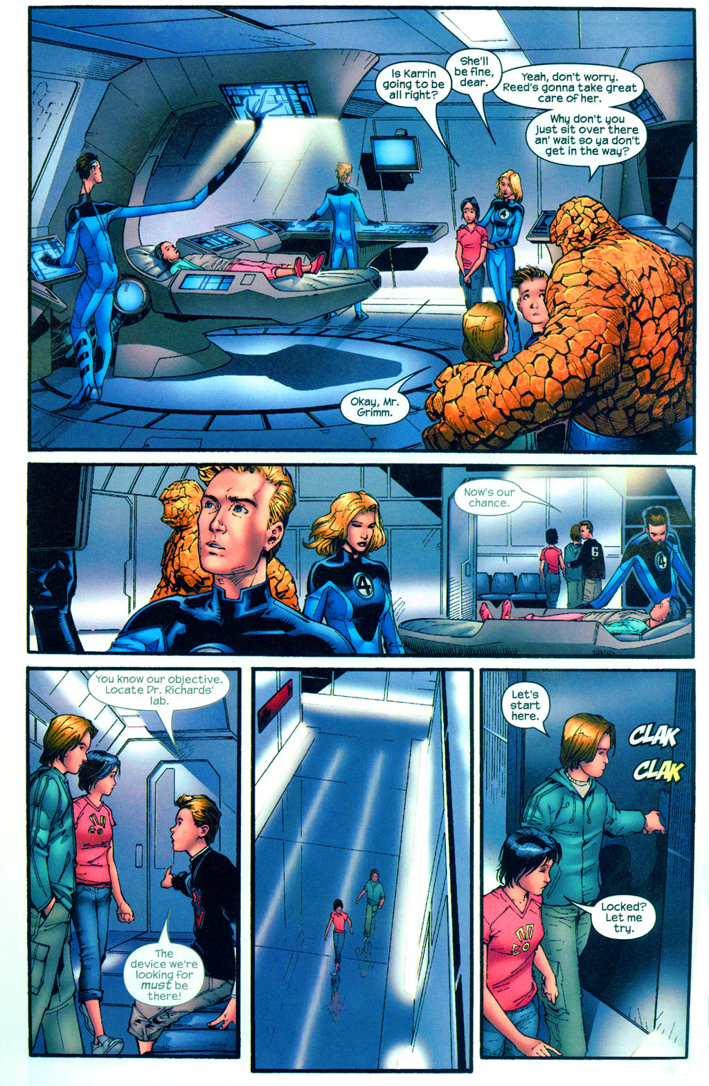 Read online Marvel Adventures Fantastic Four comic -  Issue #1 - 8
