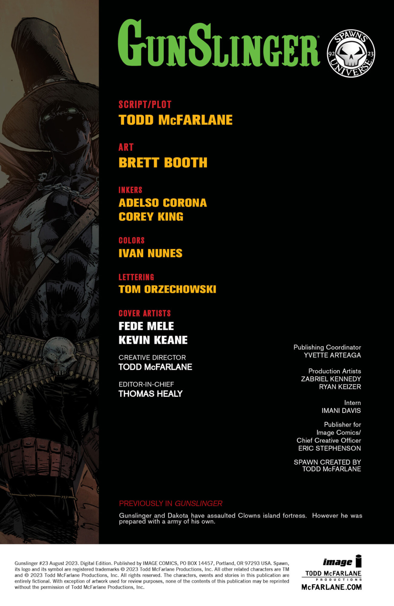 Read online Gunslinger Spawn comic -  Issue #23 - 3