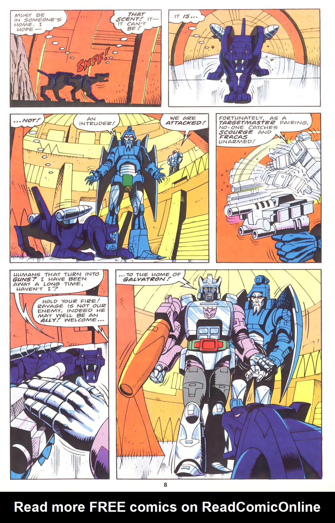 Read online The Transformers (UK) comic -  Issue #200 - 7