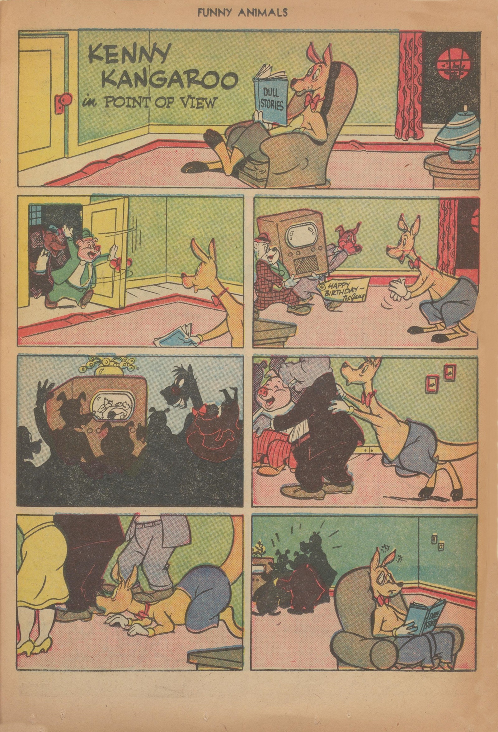 Read online Fawcett's Funny Animals comic -  Issue #69 - 11