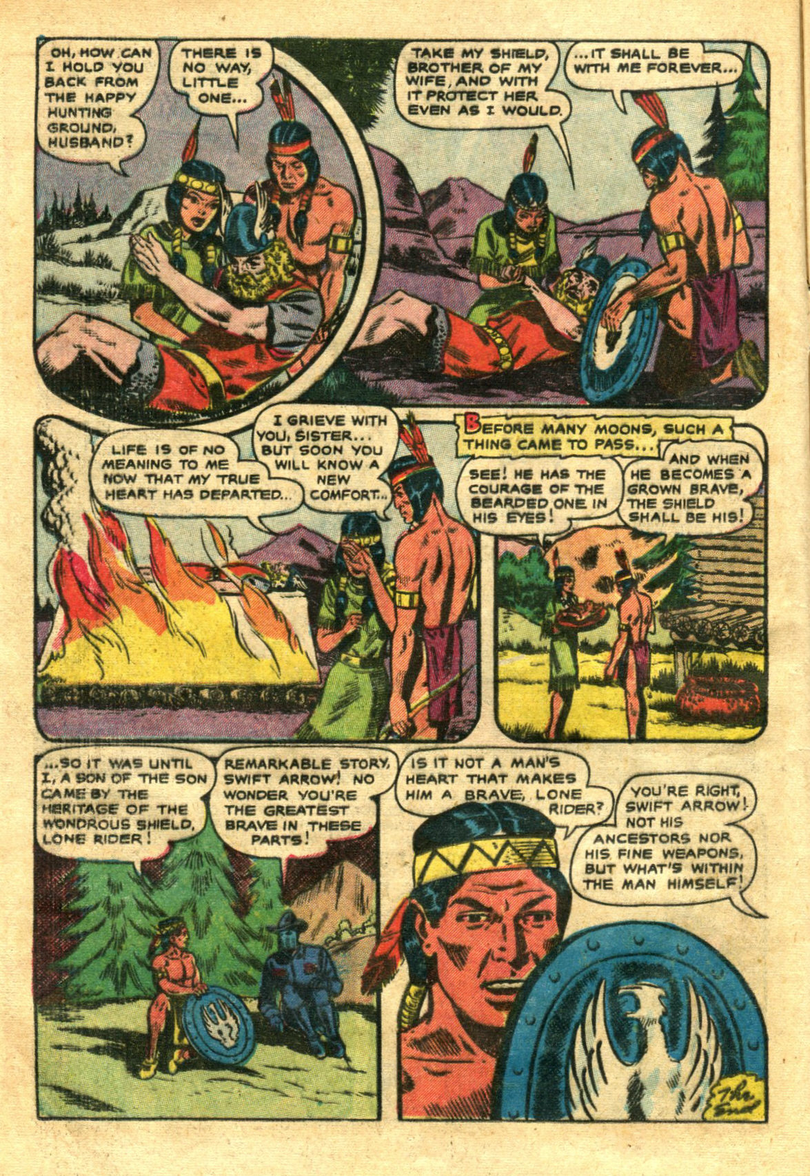 Read online Swift Arrow (1954) comic -  Issue #3 - 9