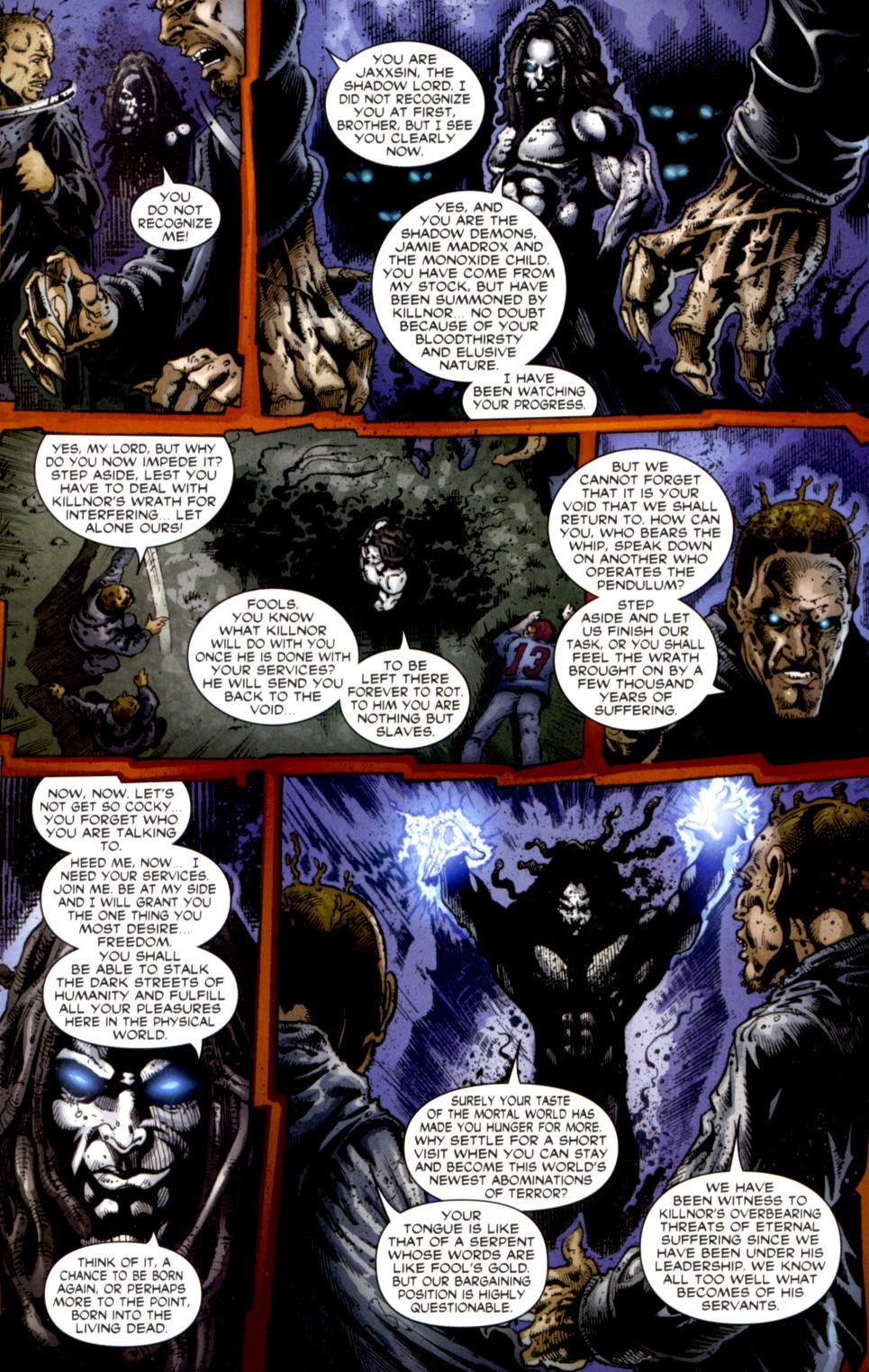 Read online Insane Clown Posse: The Pendulum comic -  Issue #7 - 8