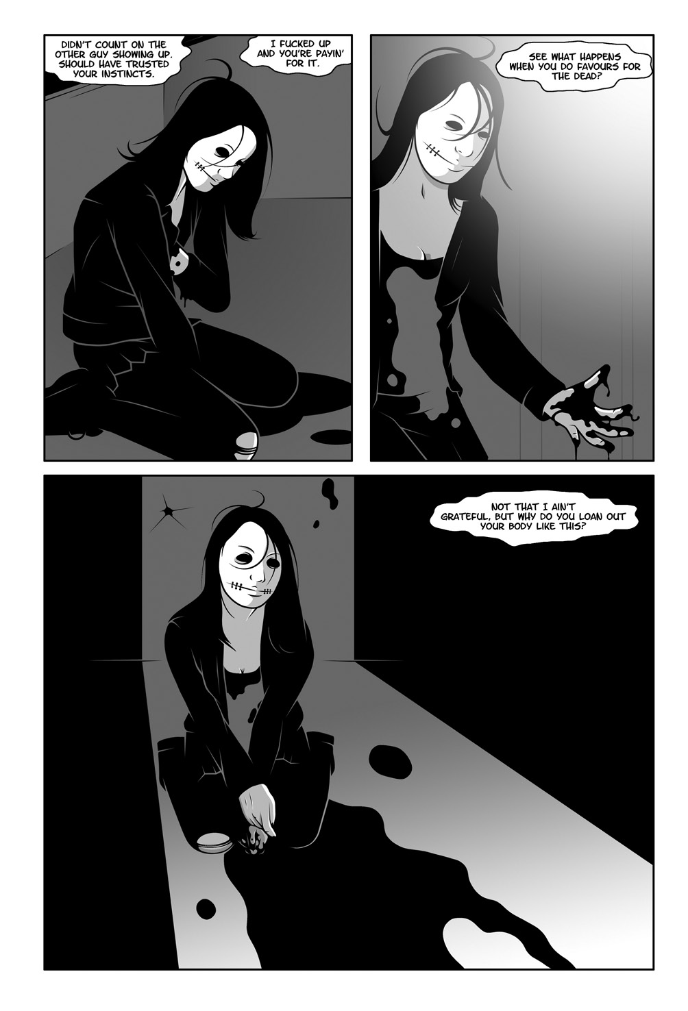 Read online Hollow Girl comic -  Issue #1 - 13