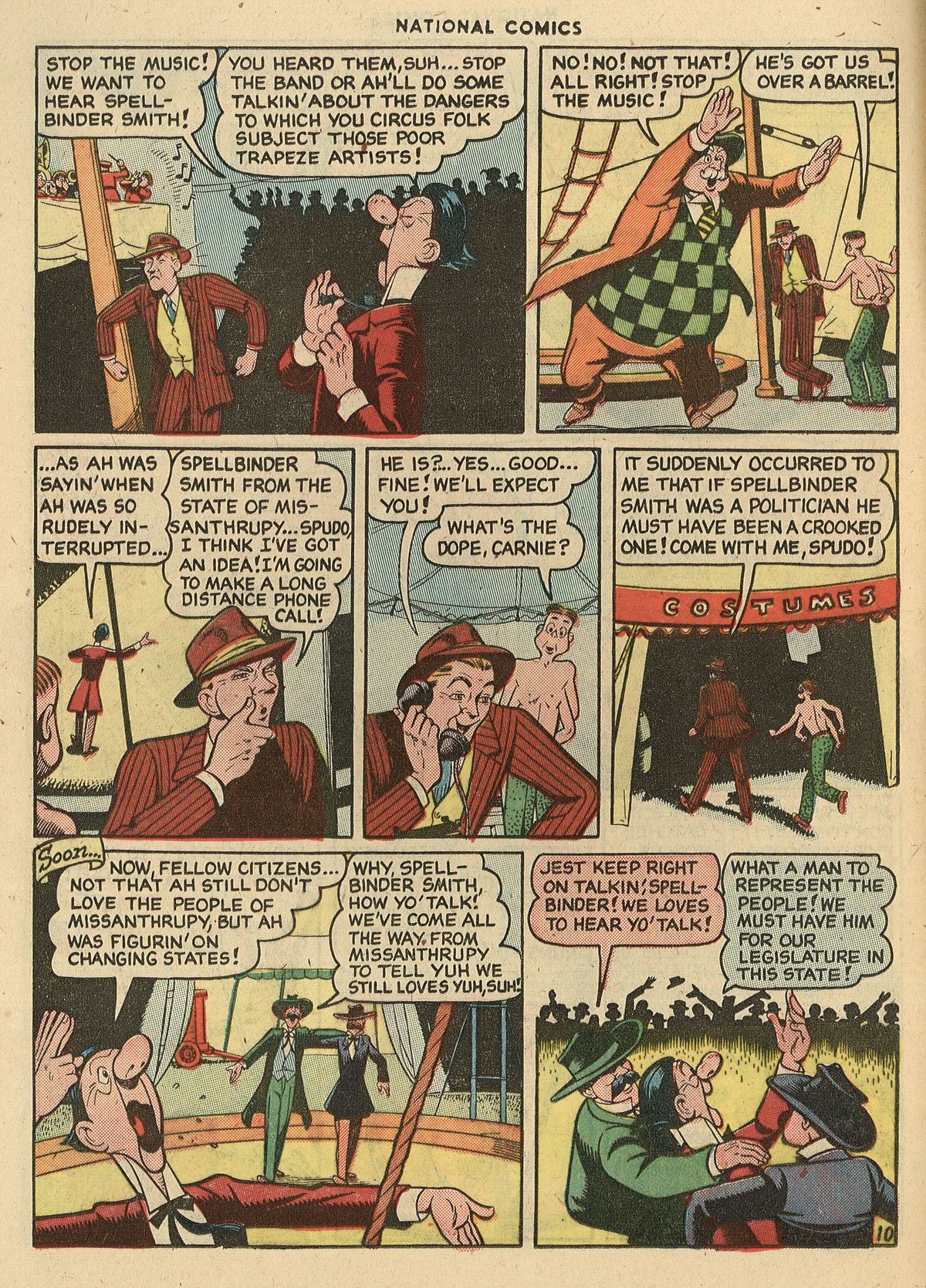 Read online National Comics comic -  Issue #71 - 12