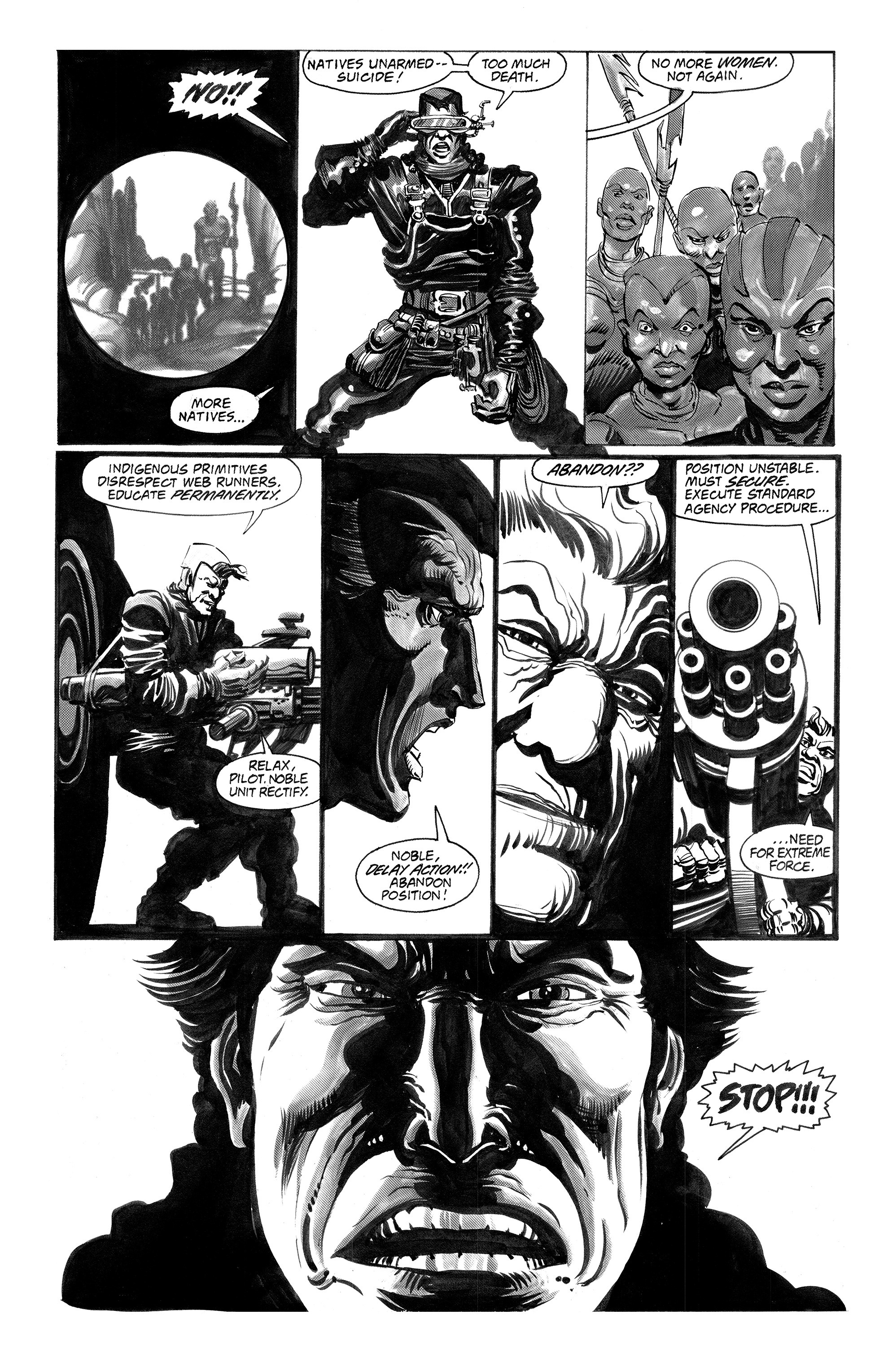 Read online Terminal Point comic -  Issue #1 - 11