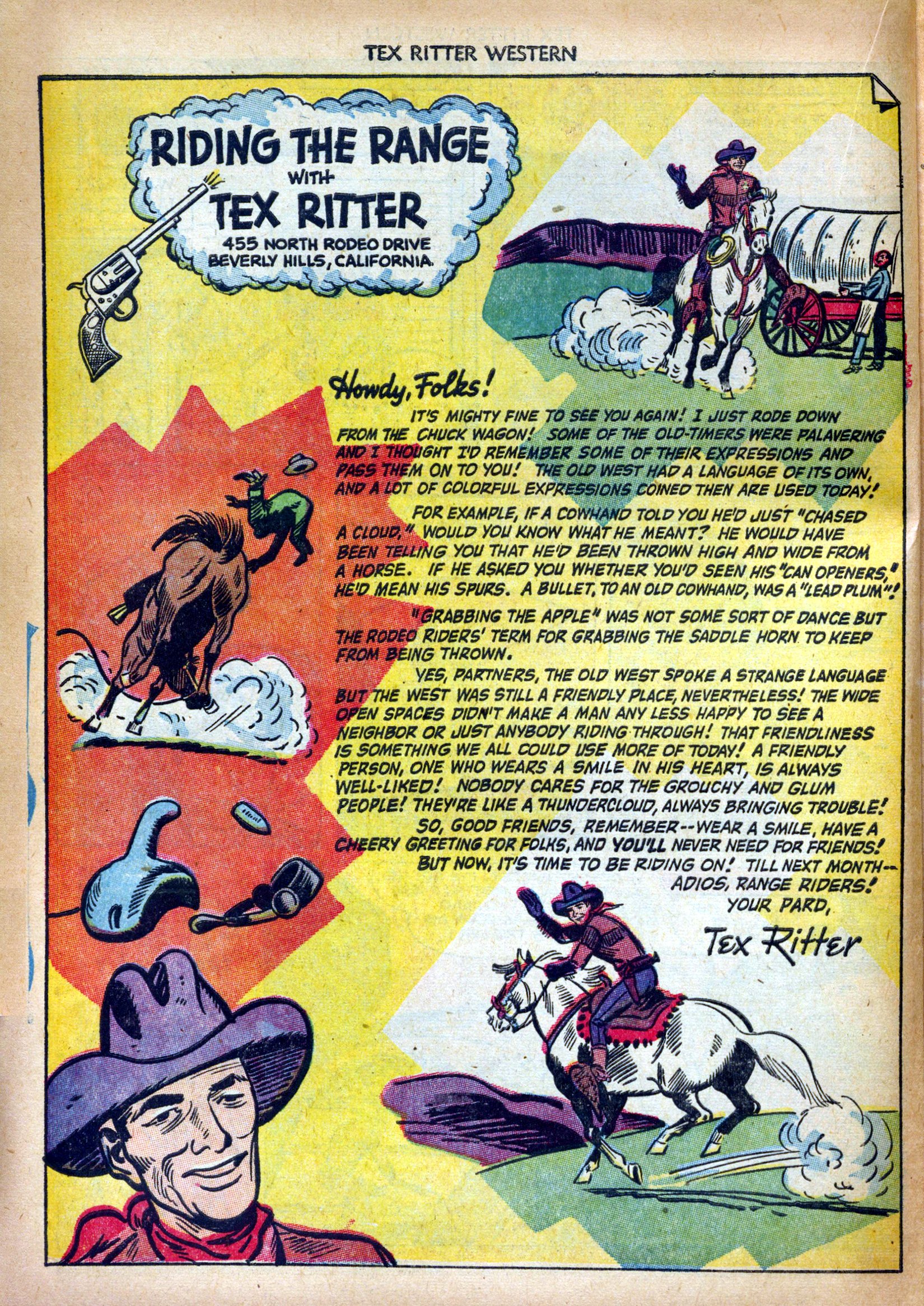 Read online Tex Ritter Western comic -  Issue #14 - 24