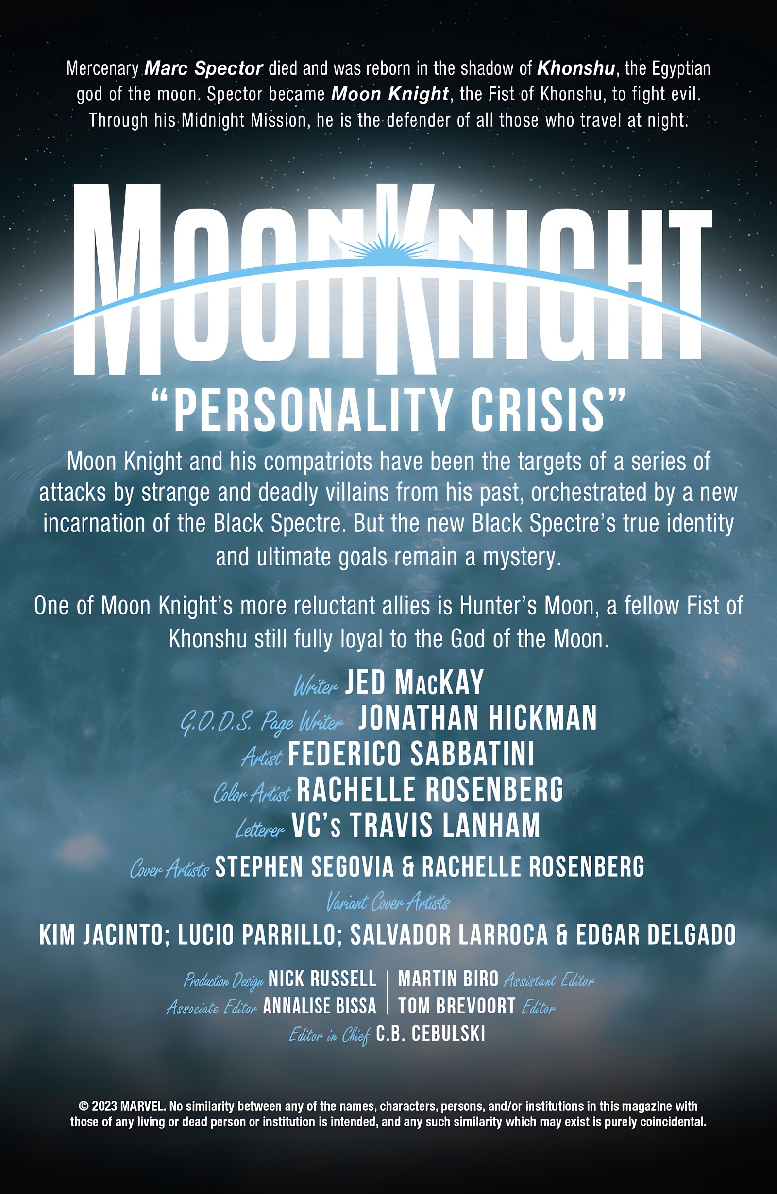 Read online Moon Knight (2021) comic -  Issue #26 - 2