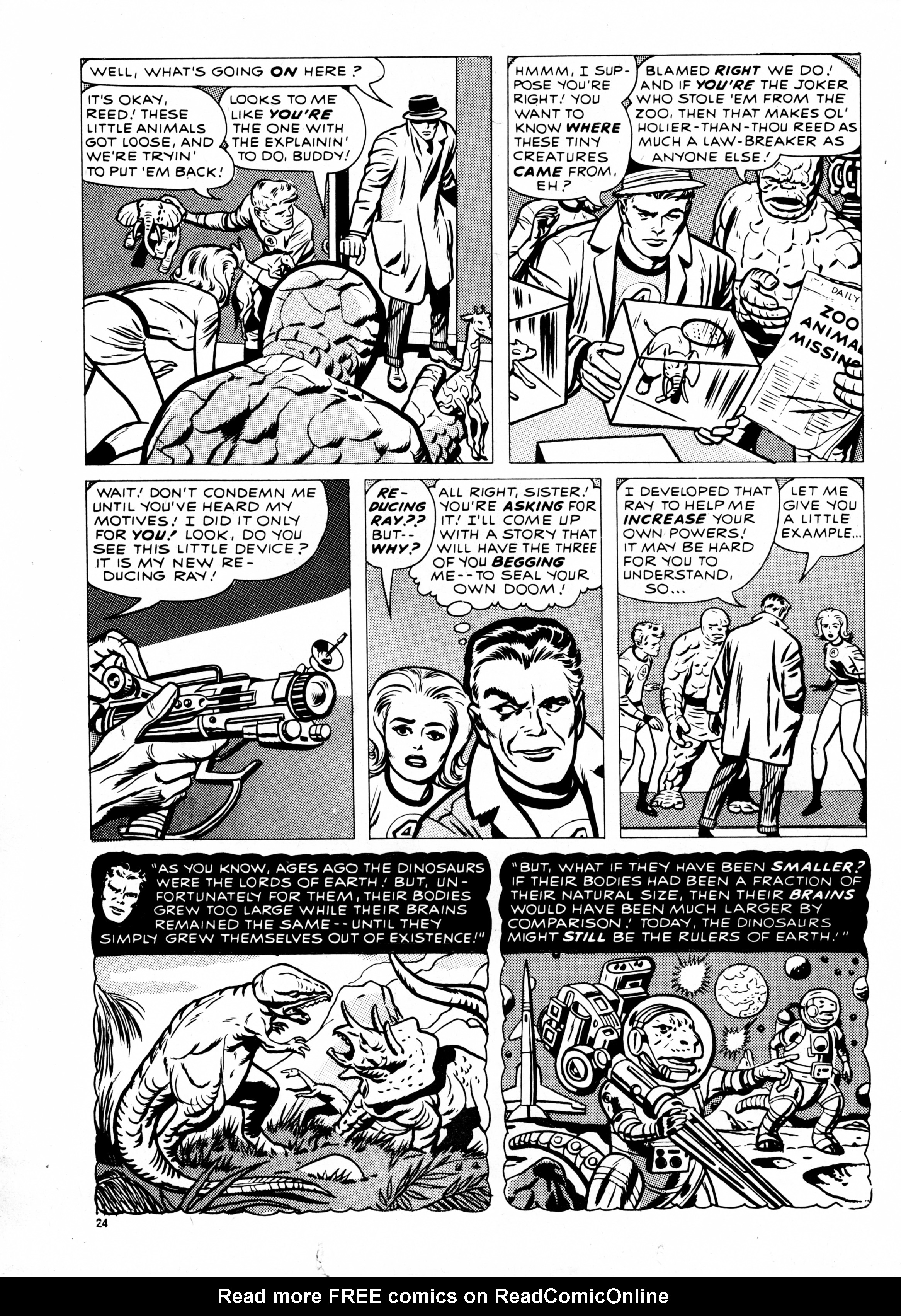 Read online Fantastic Four (1982) comic -  Issue #21 - 24