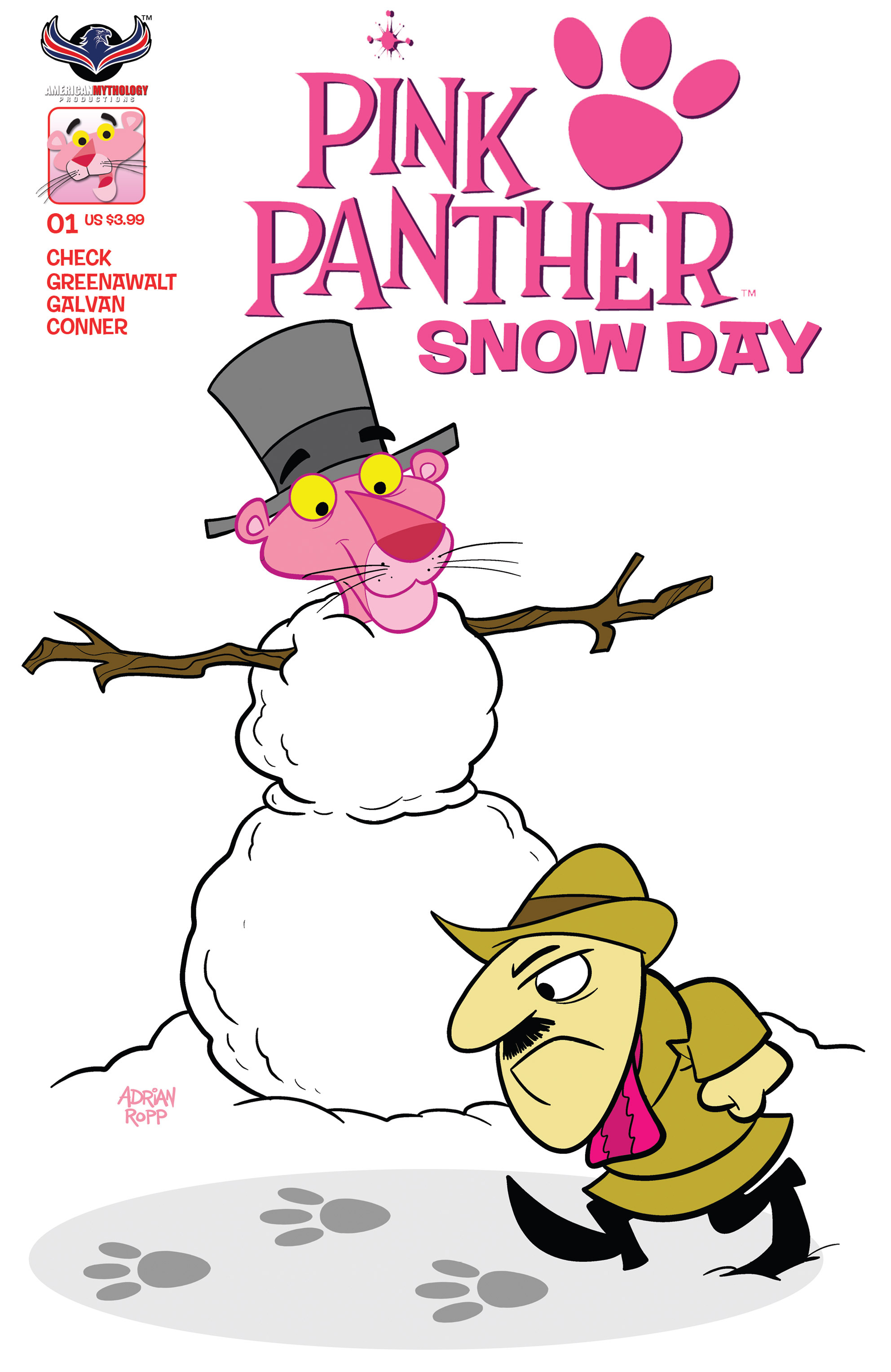 Read online The Pink Panther: Snow Day comic -  Issue # Full - 1