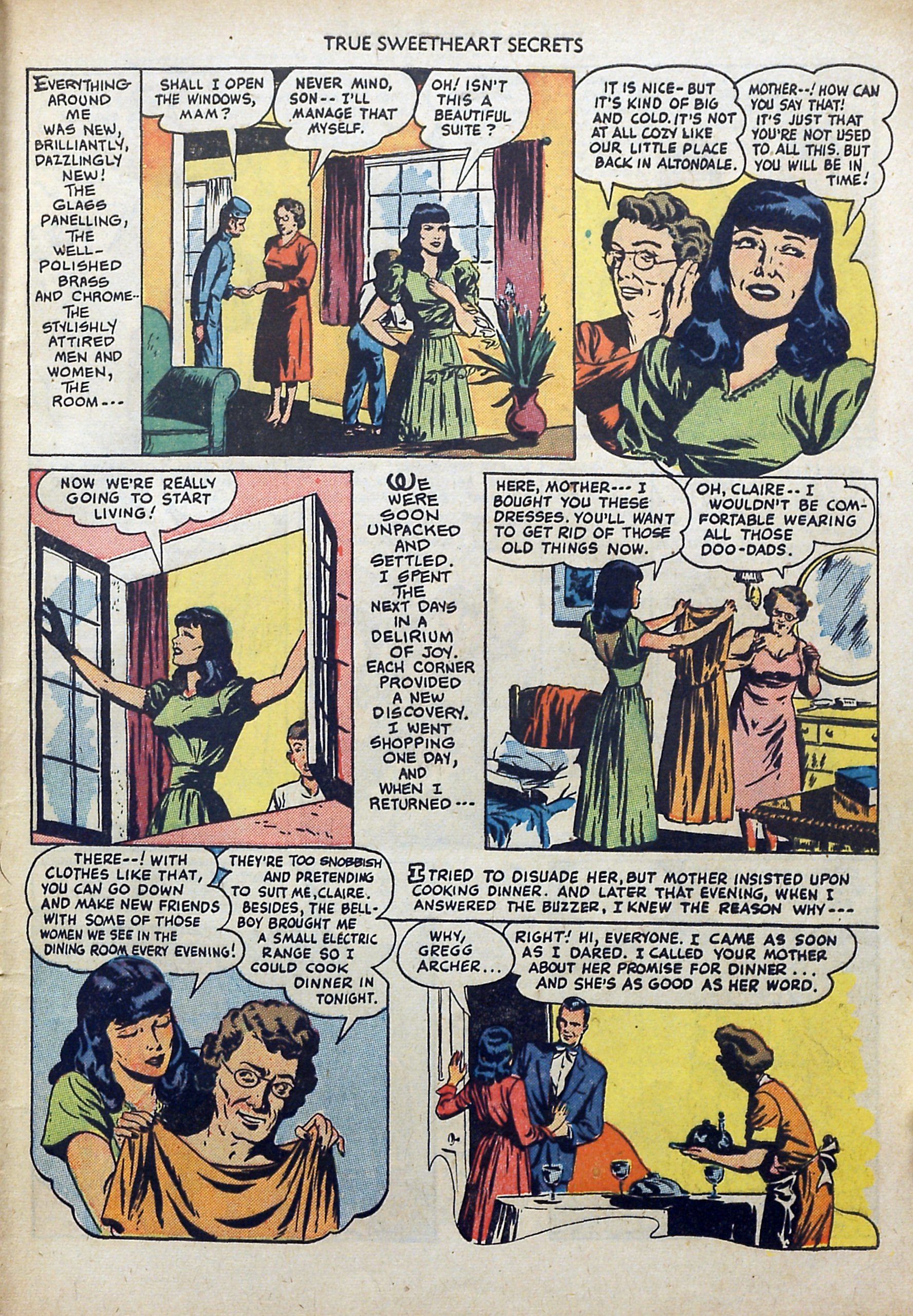 Read online True Sweetheart Secrets comic -  Issue #1 - 9