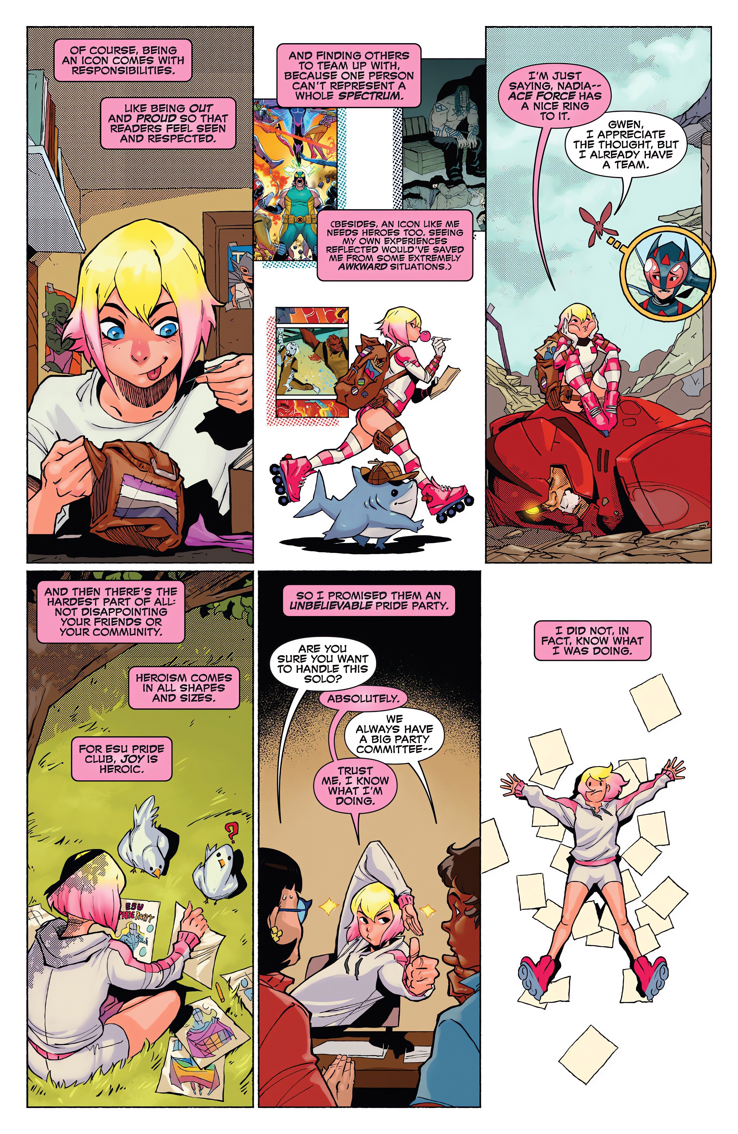 Read online Marvel's Voices: Pride (2023) comic -  Issue # TPB - 5