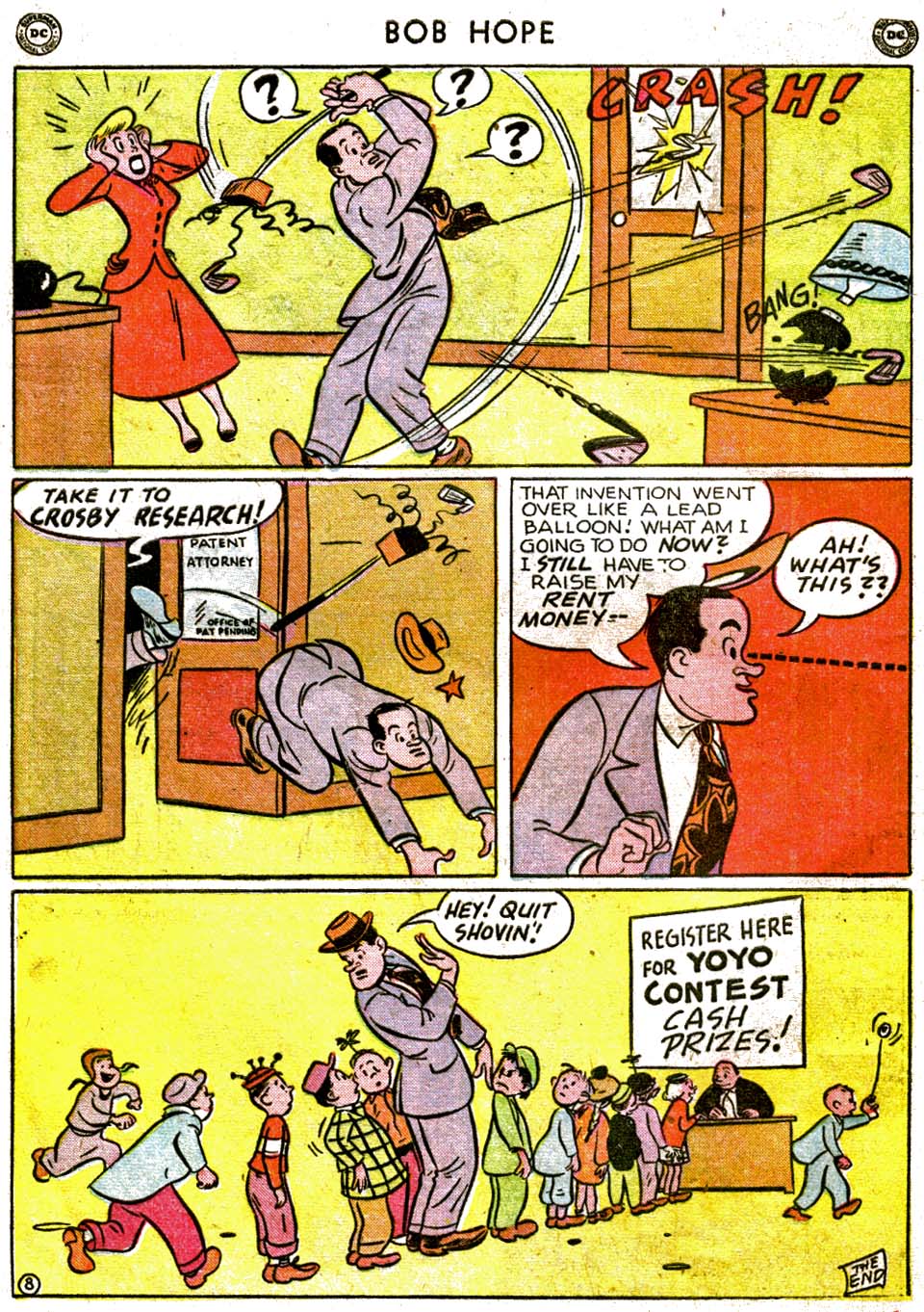 Read online The Adventures of Bob Hope comic -  Issue #1 - 10