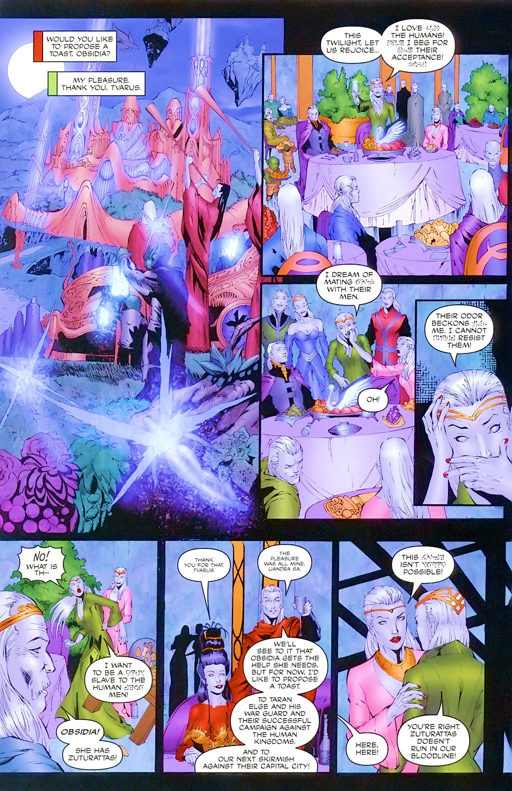 Read online Brian Pulido's Medieval Lady Death:  War of the Winds comic -  Issue #2 - 17