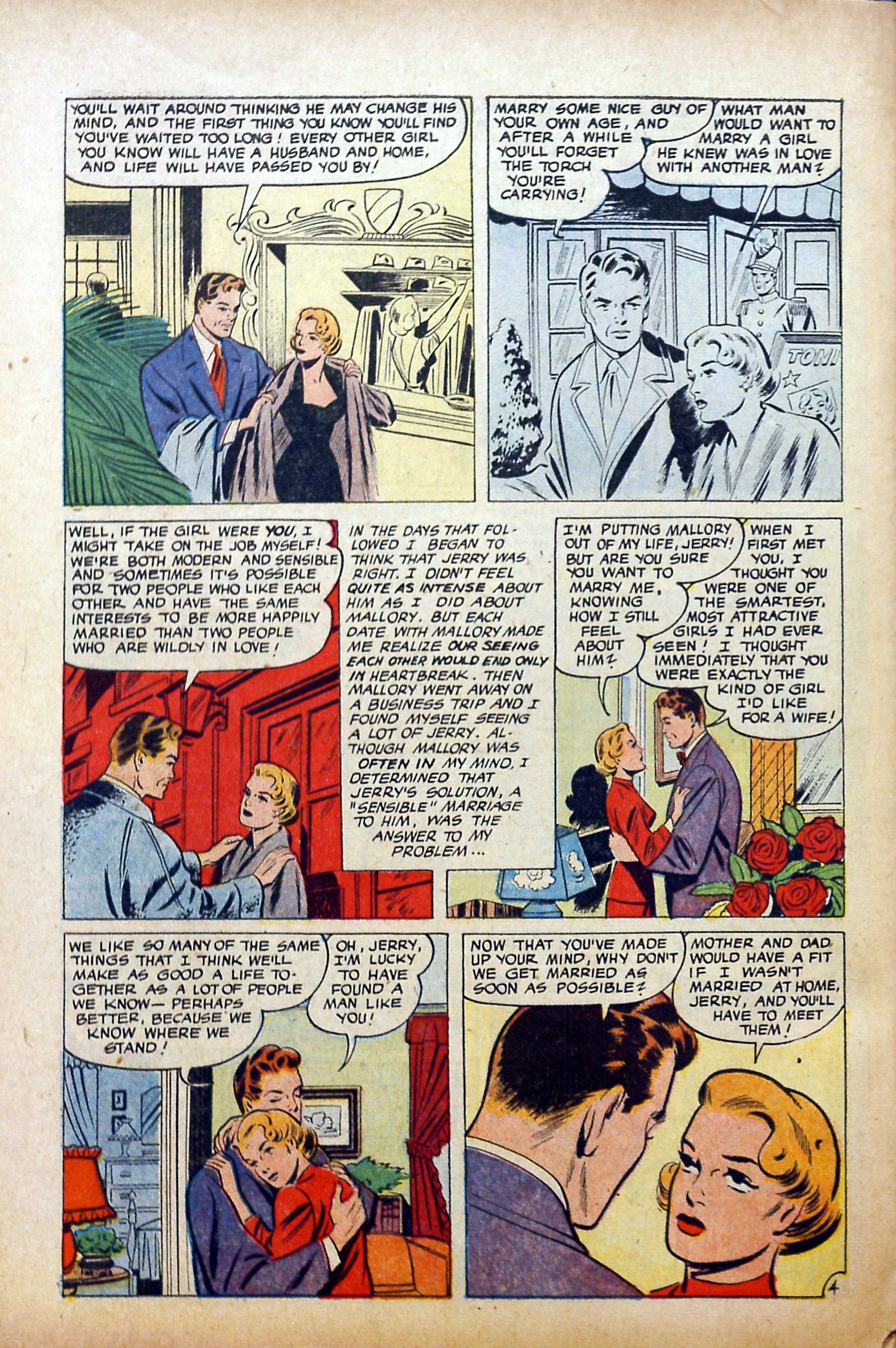 Read online Glamorous Romances comic -  Issue #85 - 30