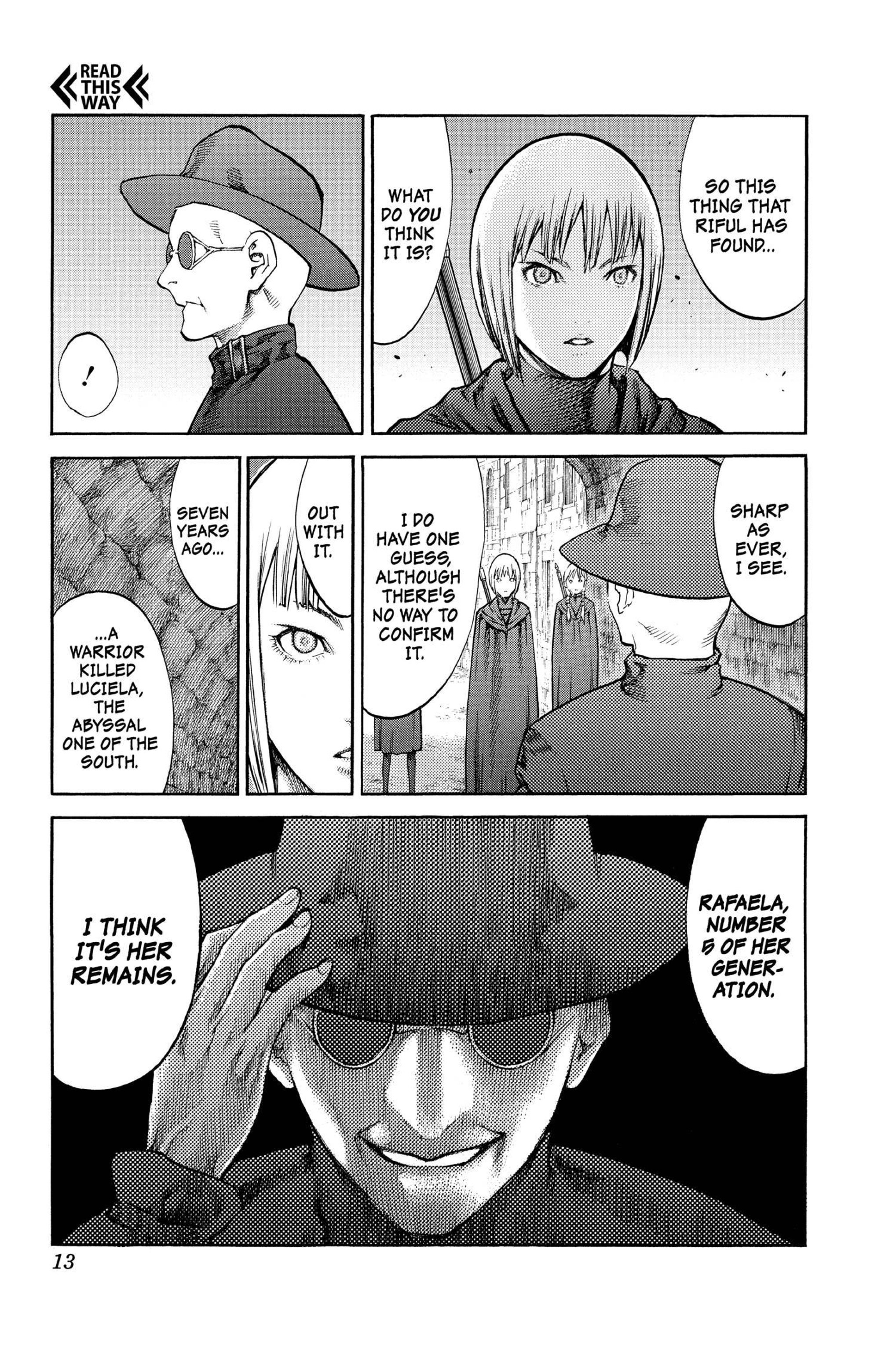 Read online Claymore comic -  Issue #16 - 13