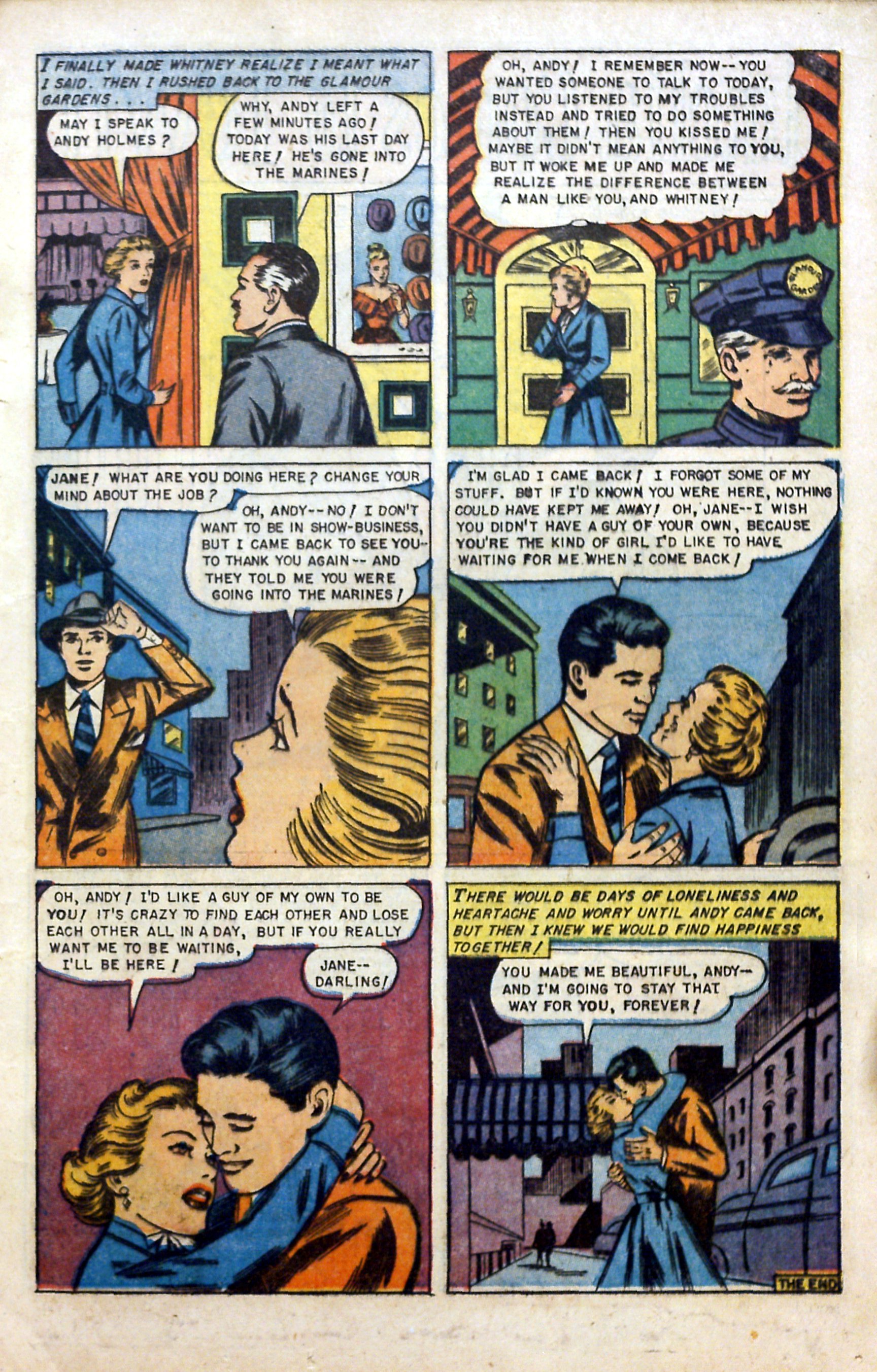 Read online Glamorous Romances comic -  Issue #60 - 17