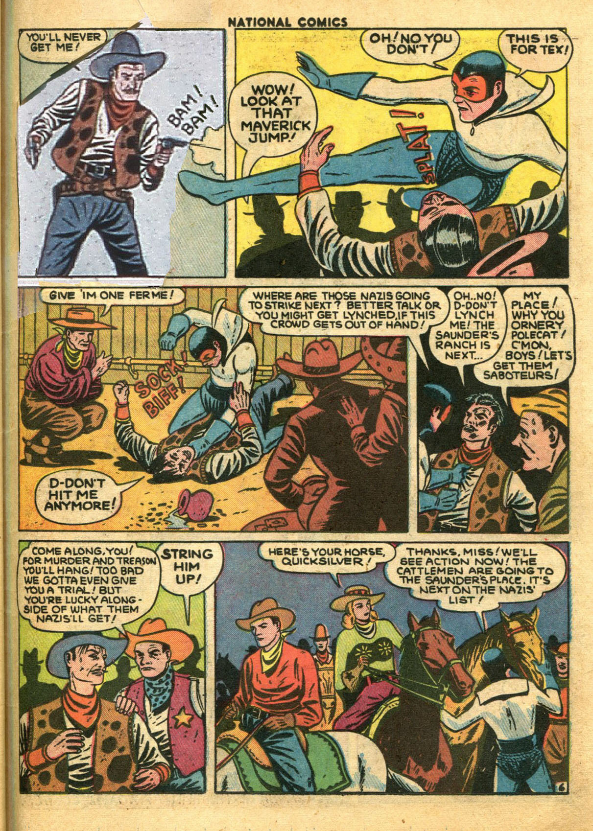 Read online National Comics comic -  Issue #38 - 57