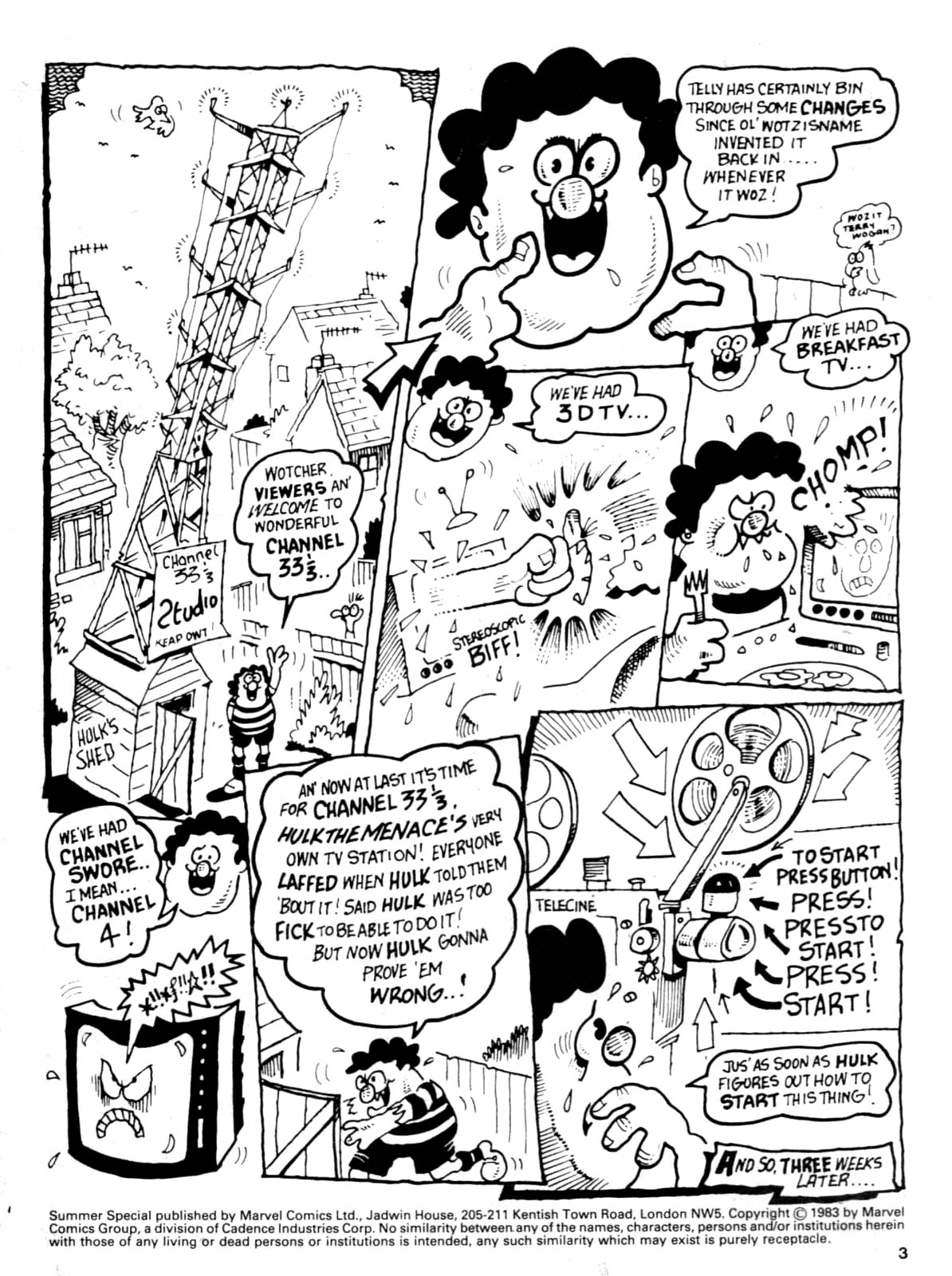 Read online Channel 33 1/3 comic -  Issue # Full - 3