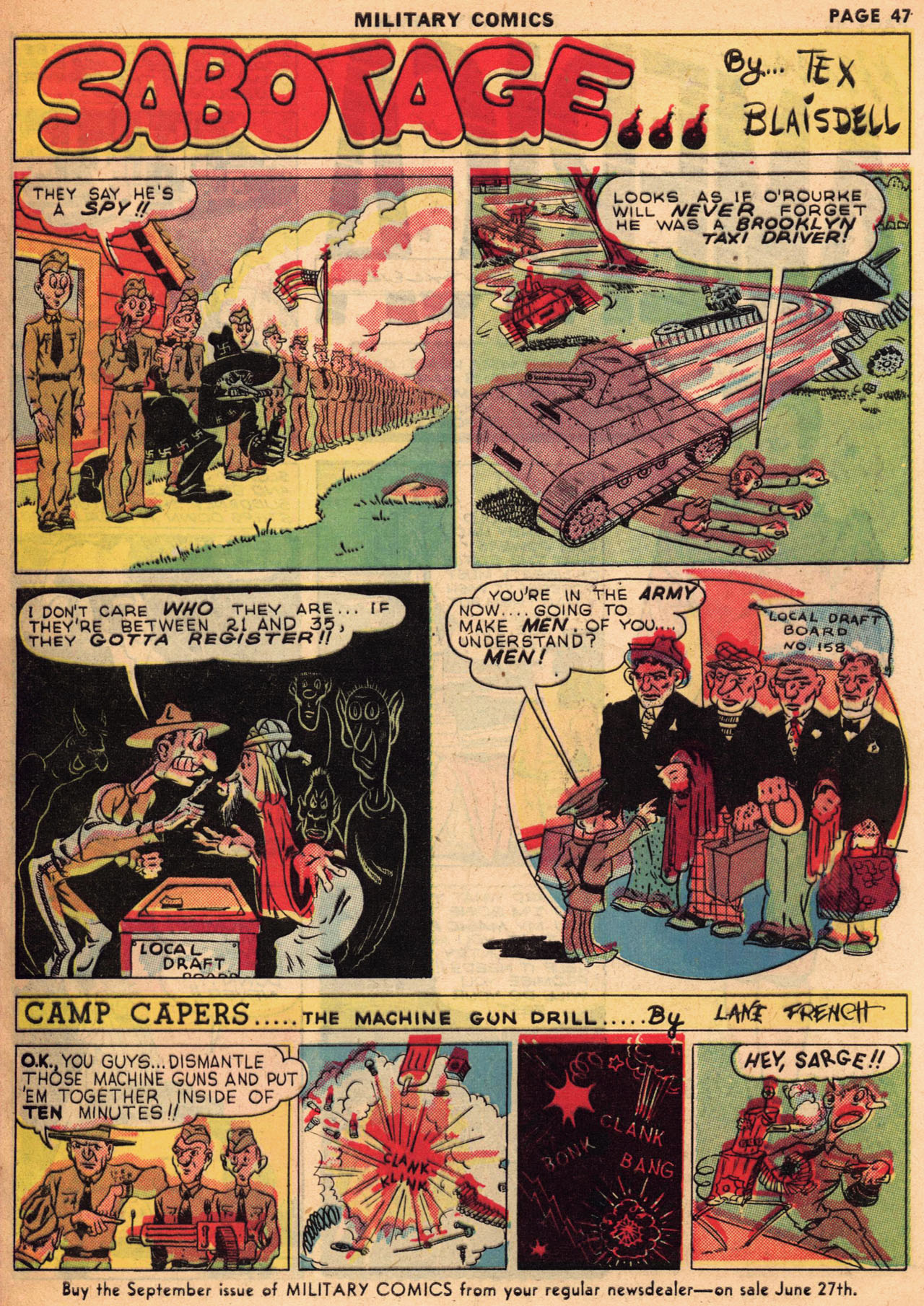 Read online Military Comics comic -  Issue #1 - 49